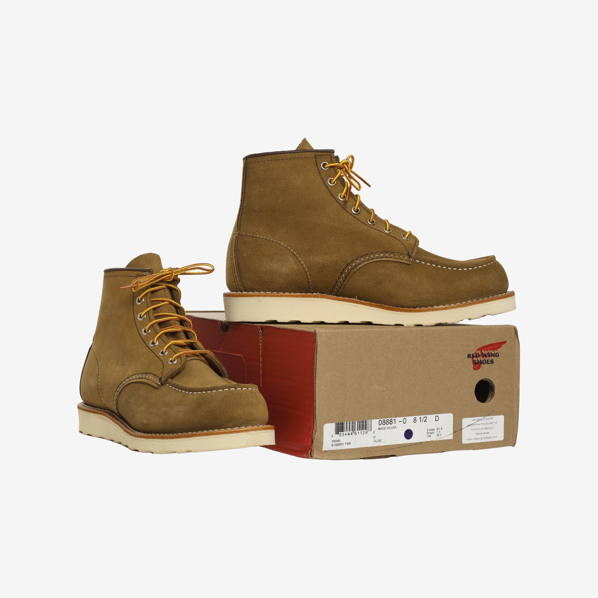 8881 Classic Moc Toe Boots