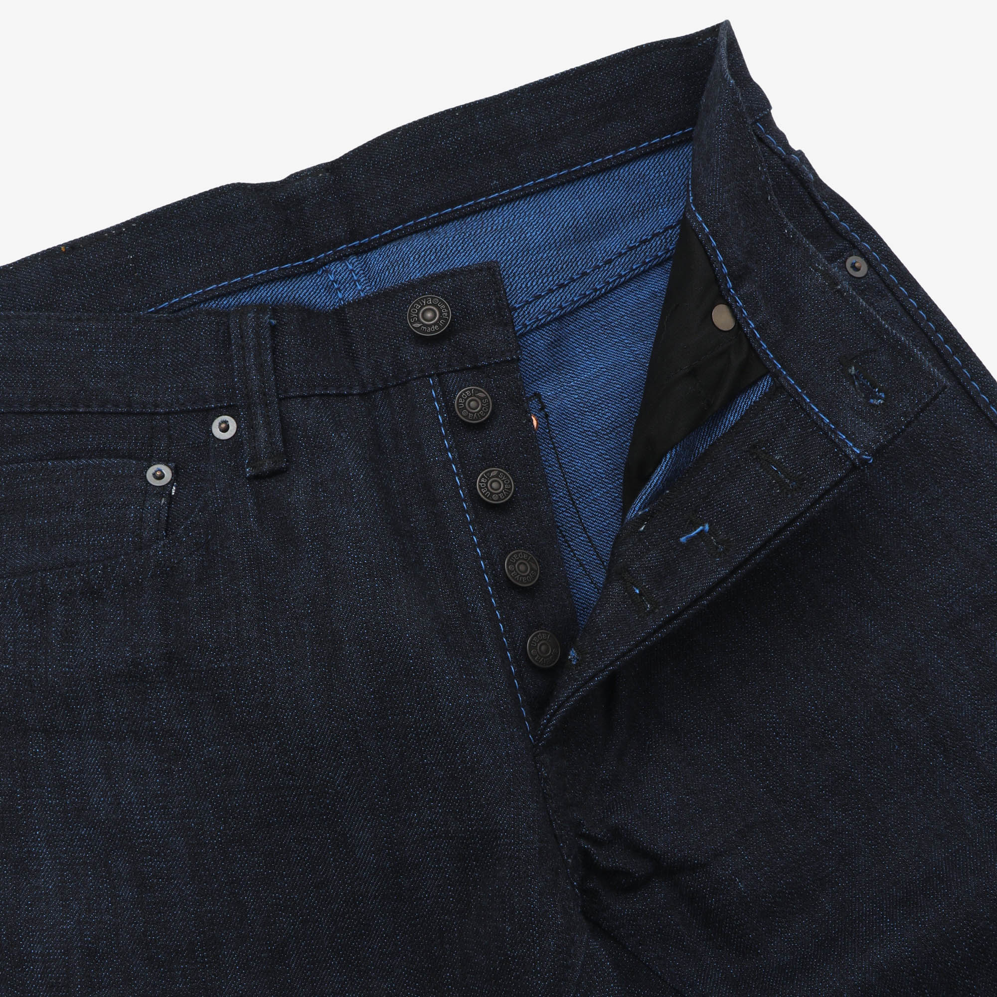 Slim Tapered Cobalt Selvedge Denim (30W X 35.5L)