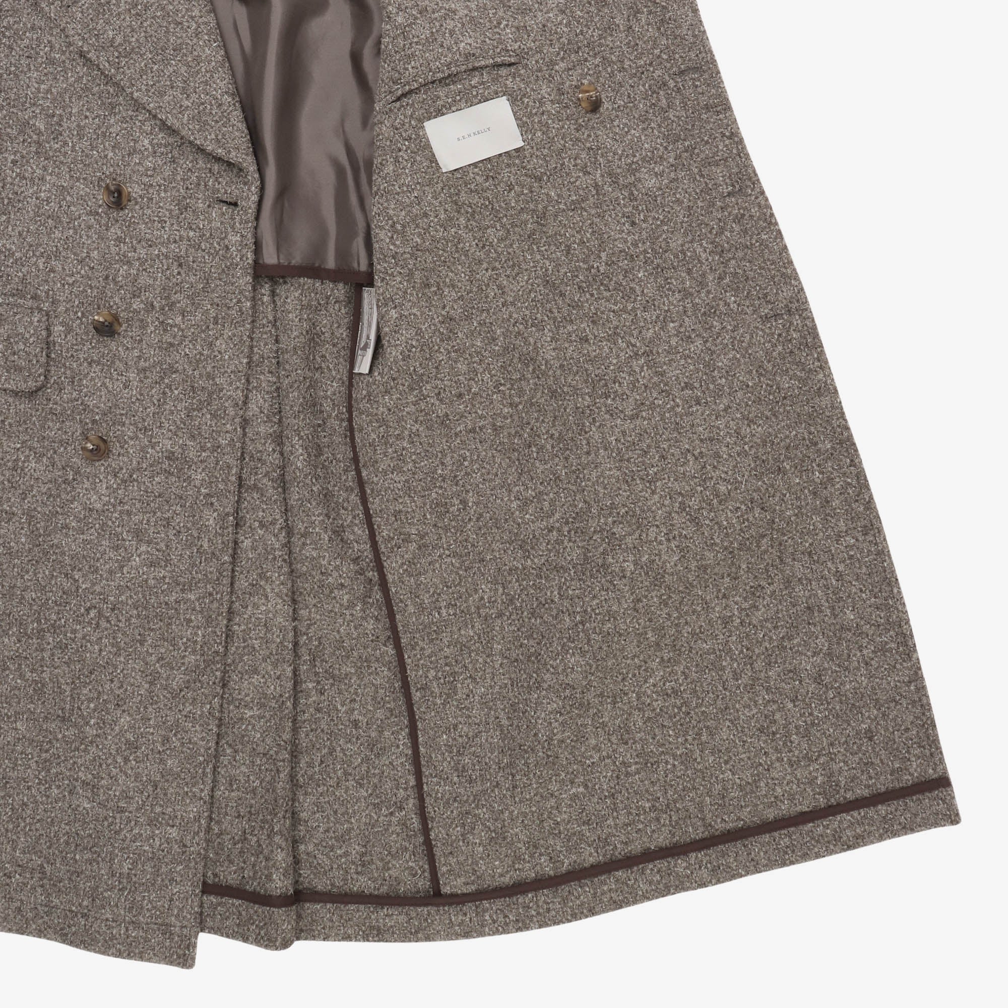 Ulster DB Tweed Overcoat
