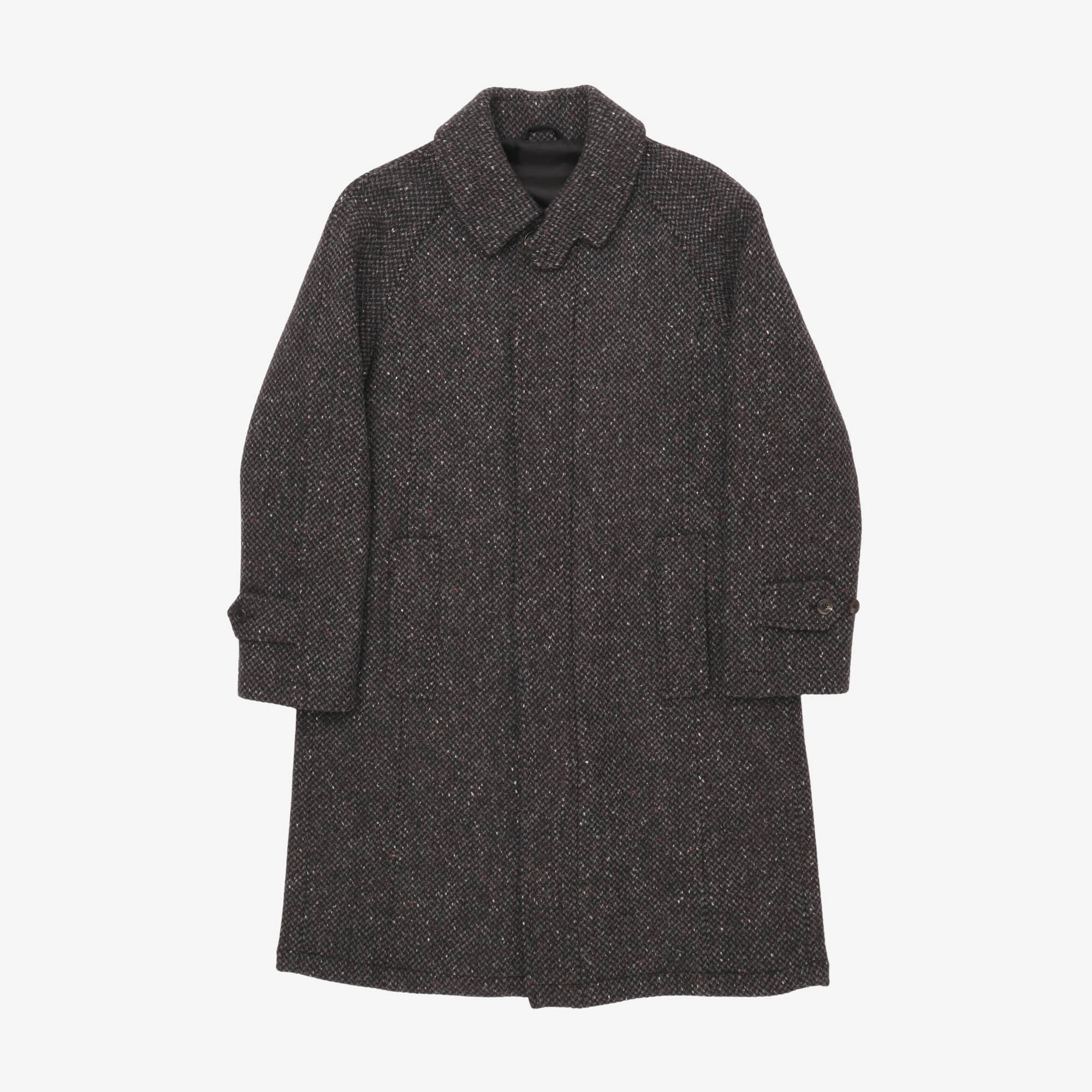 Balmacaan In Chough Overcoat