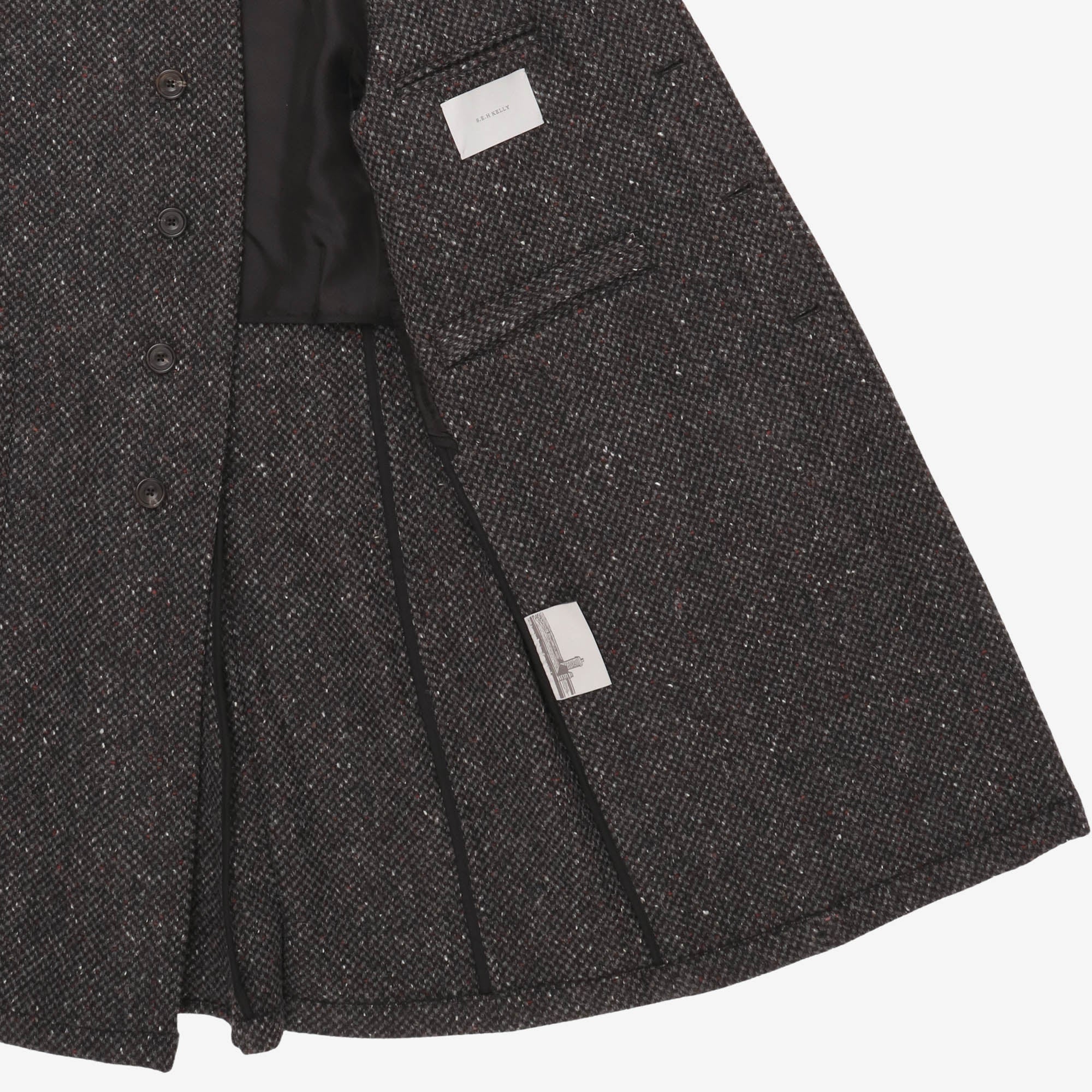 Balmacaan In Chough Overcoat