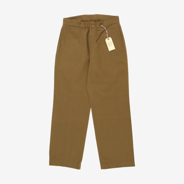 G&F Co Herringbone Trousers (34W X 32L) – Marrkt