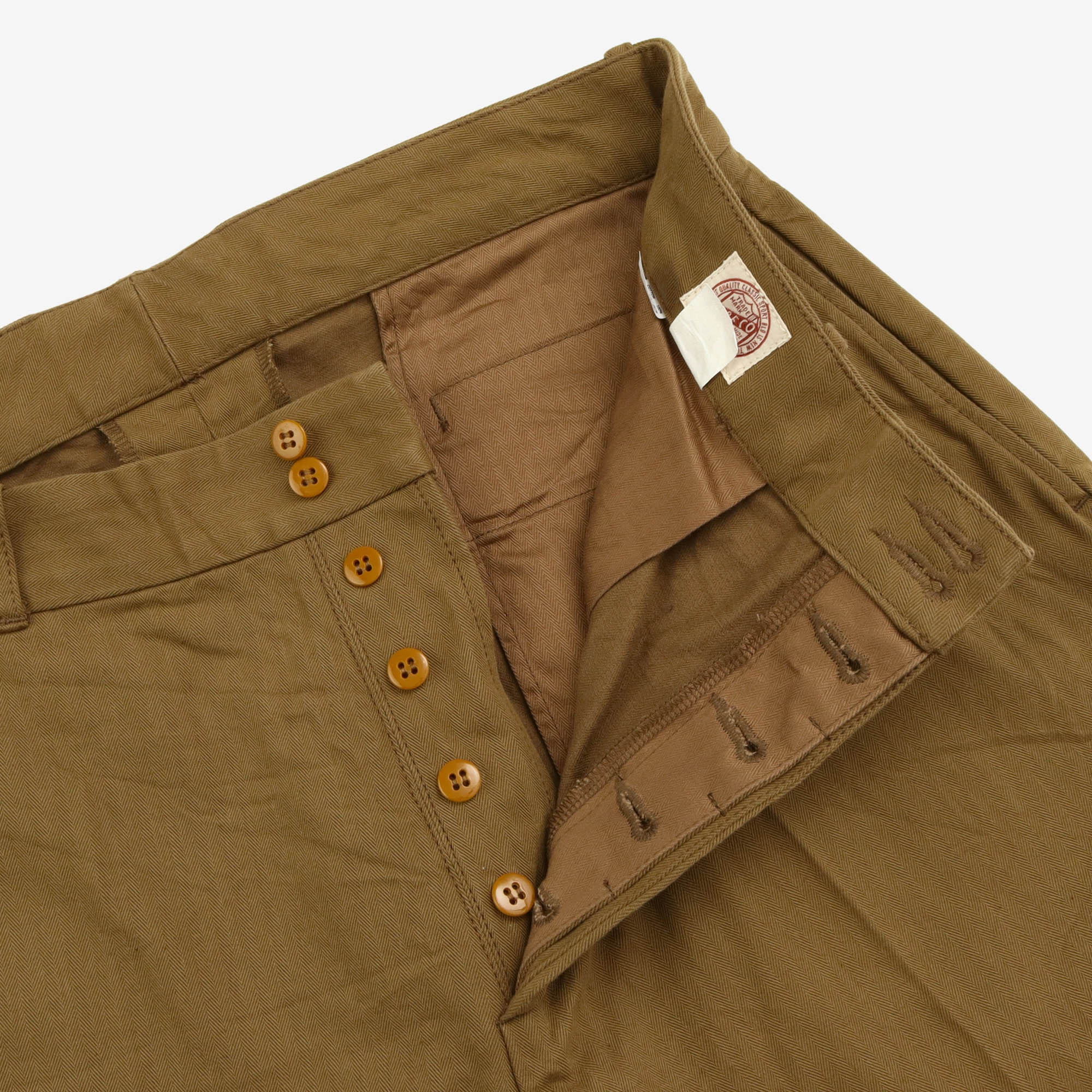 Herringbone Trousers (34W X 32L)