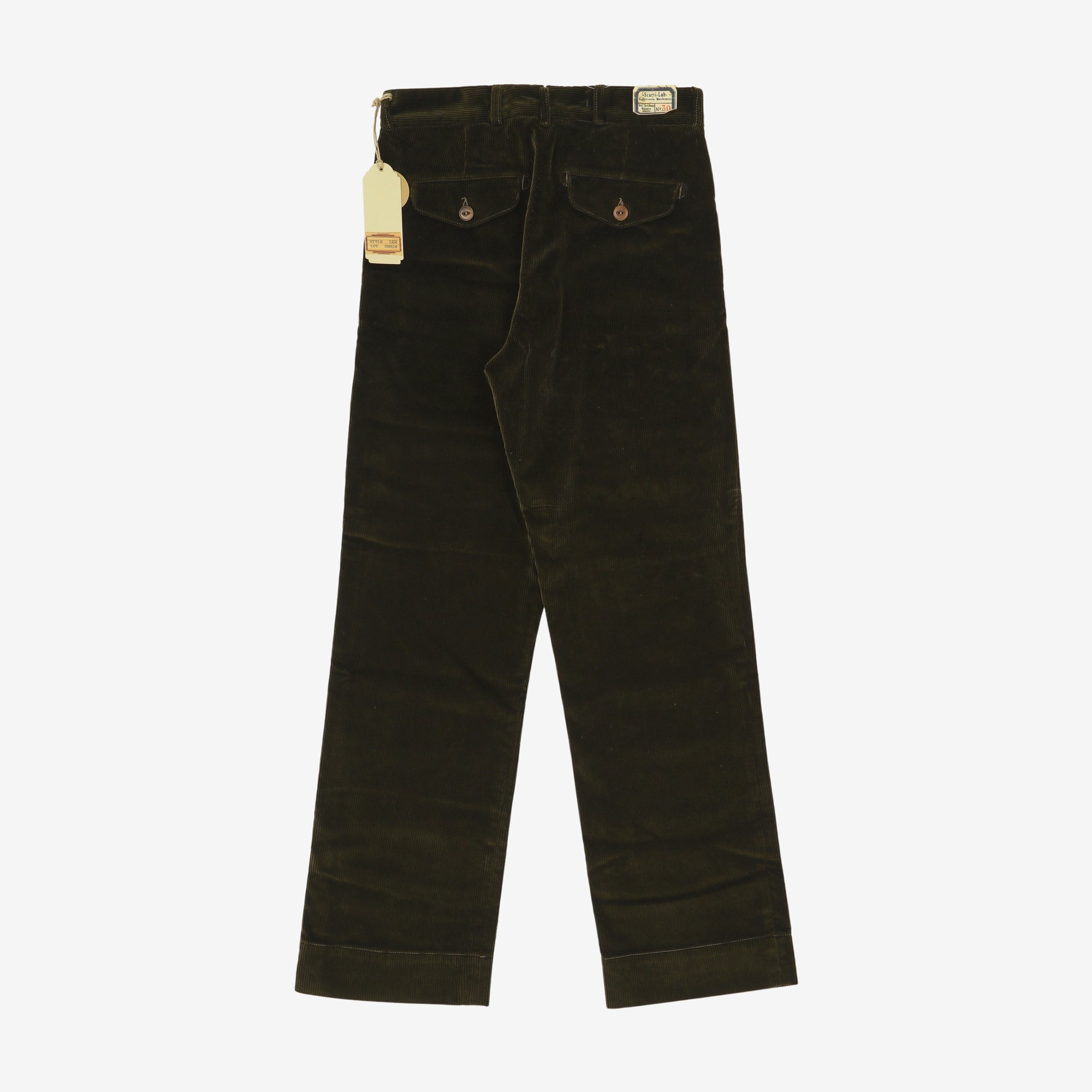 122 Corduroy Trousers (30W X 31.5L)