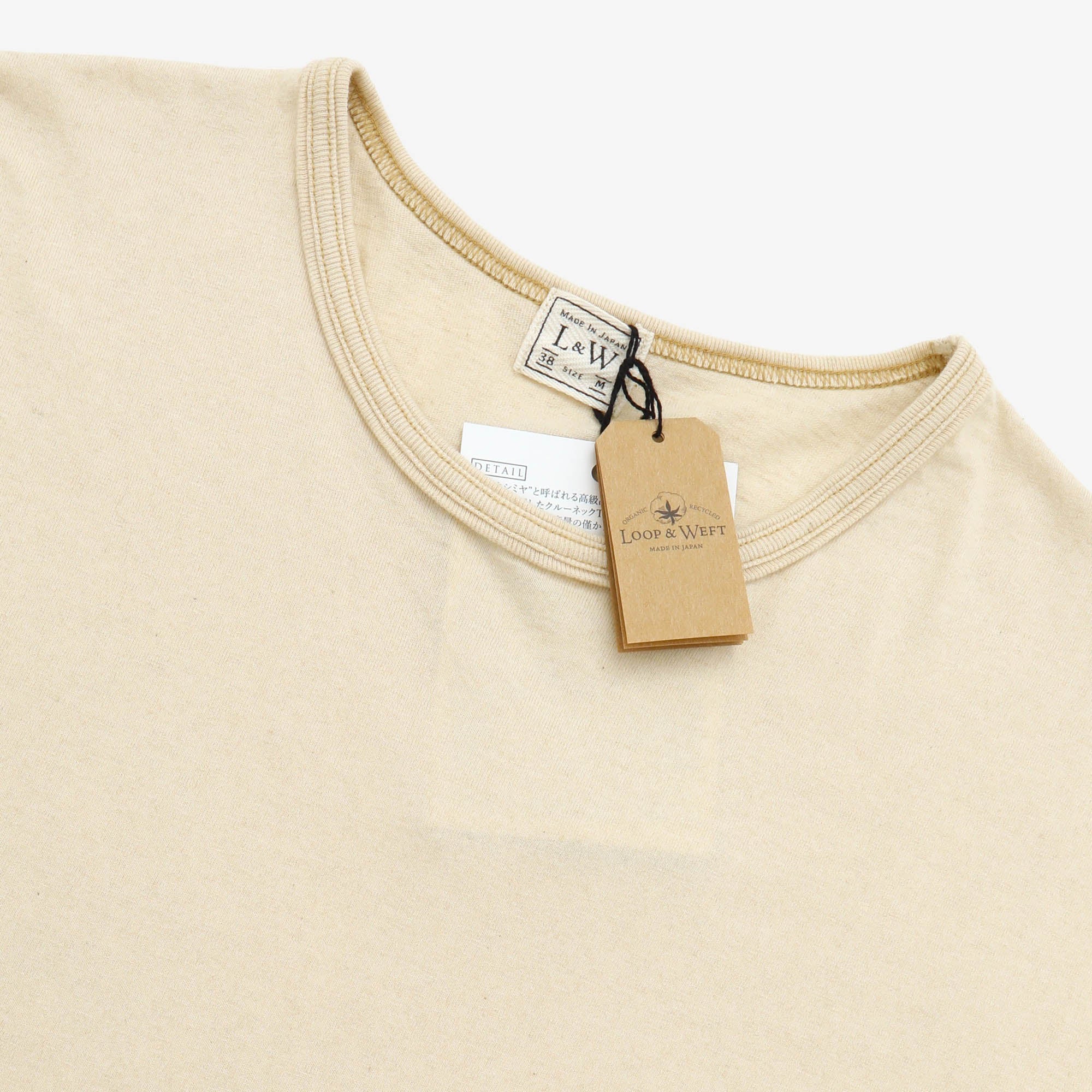 Supima 3/4 Sleeve Crew Tee