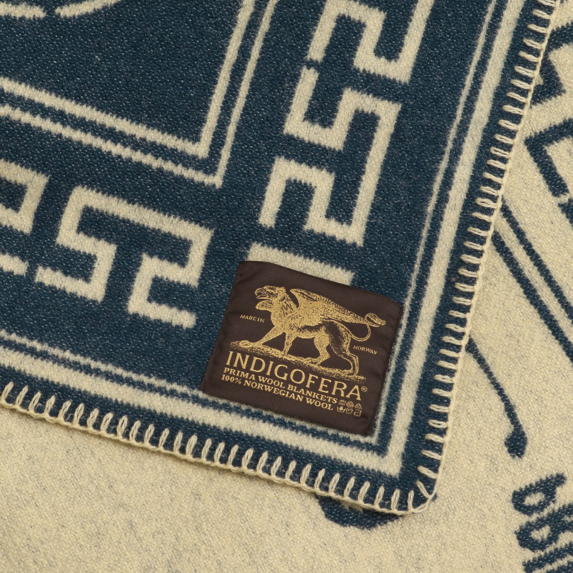 Logo Wool Blanket