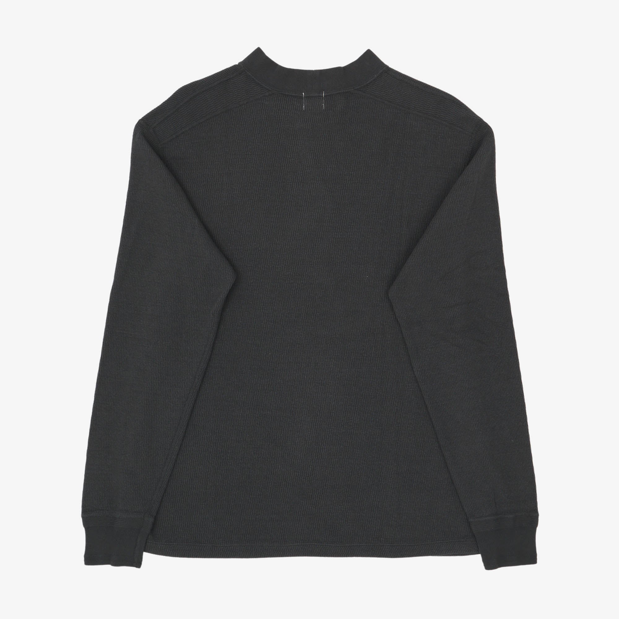 LRC1123 Supima Honeycomb Mock Neck Thermal