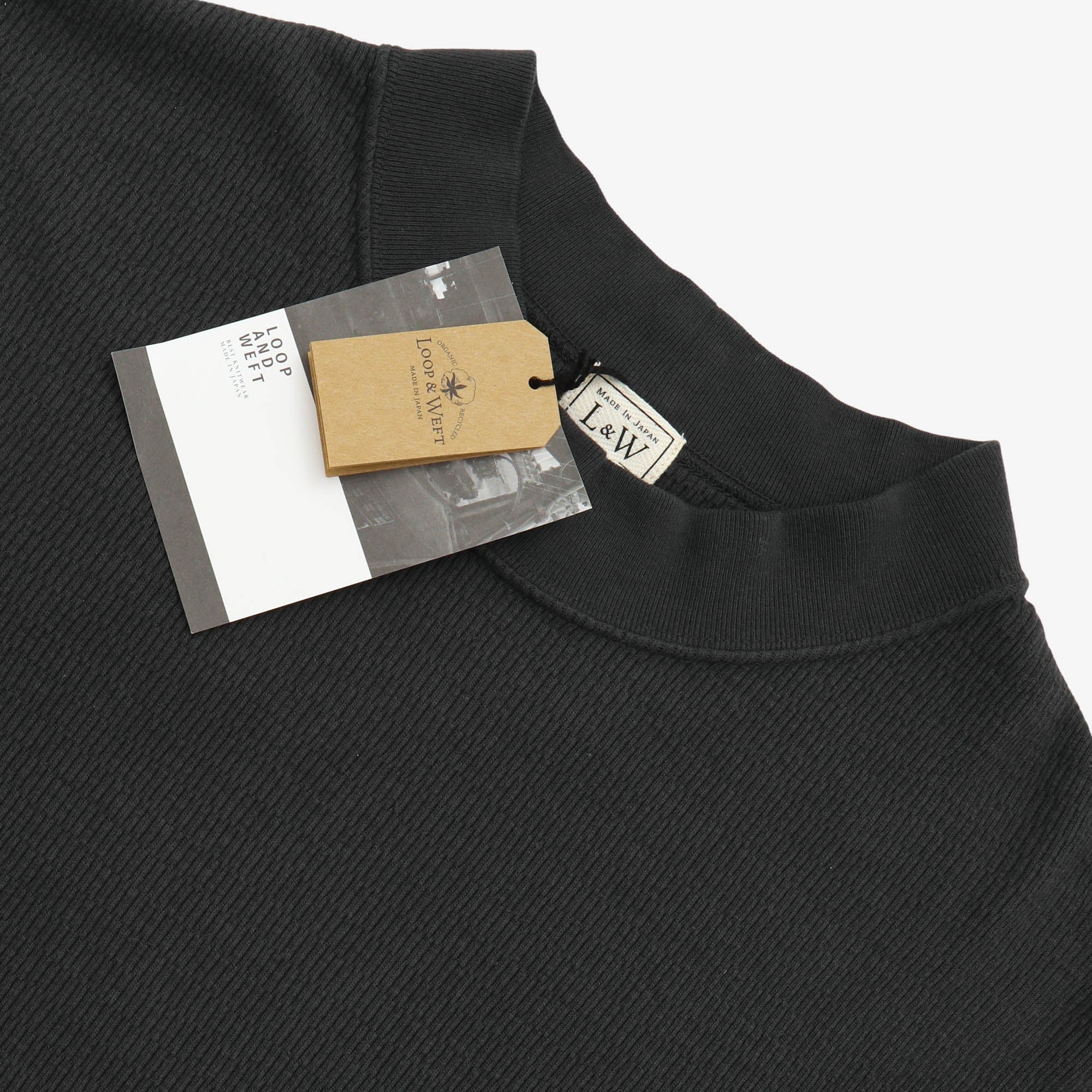 LRC1123 Supima Honeycomb Mock Neck Thermal