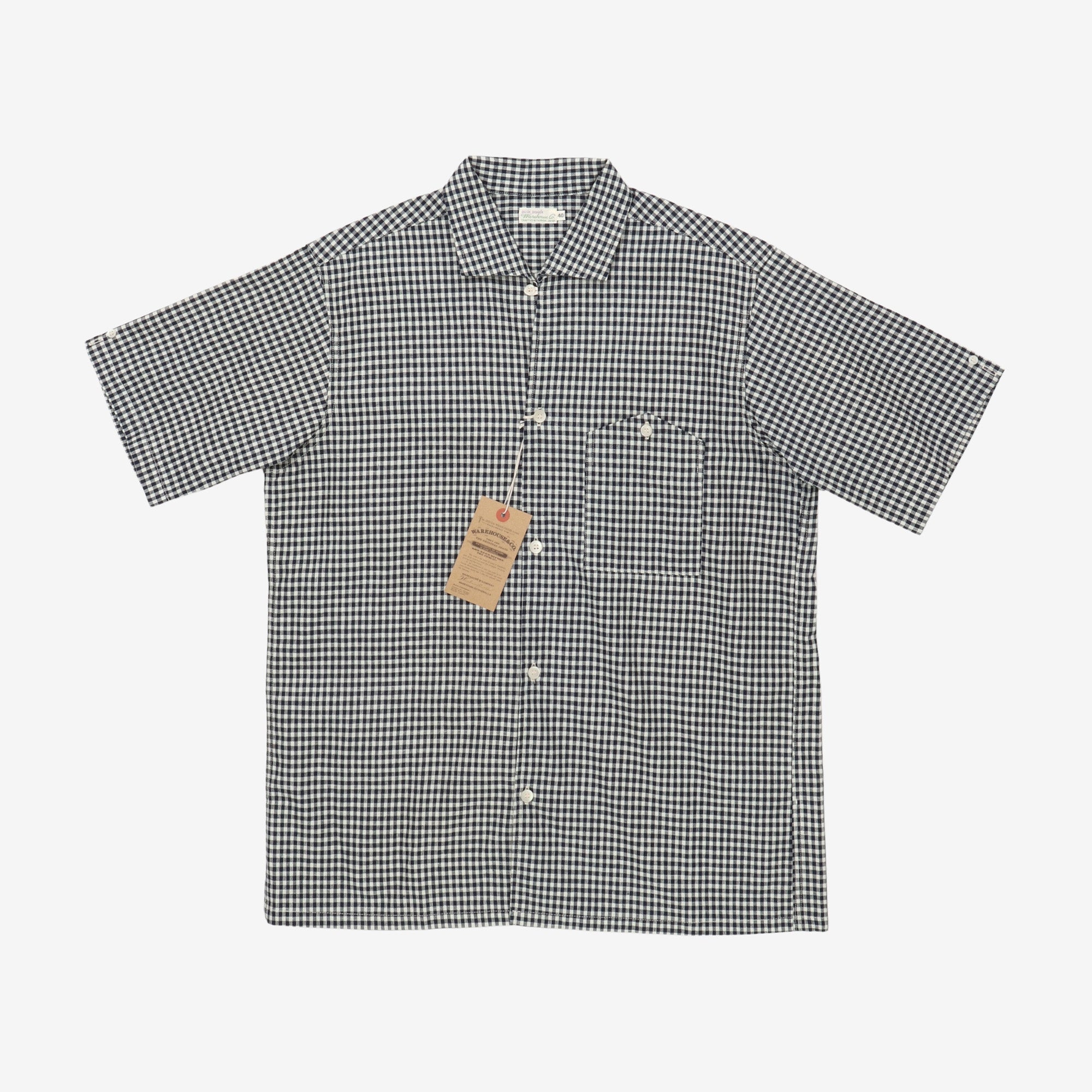 3091 Duck Digger SS Gingham Shirt