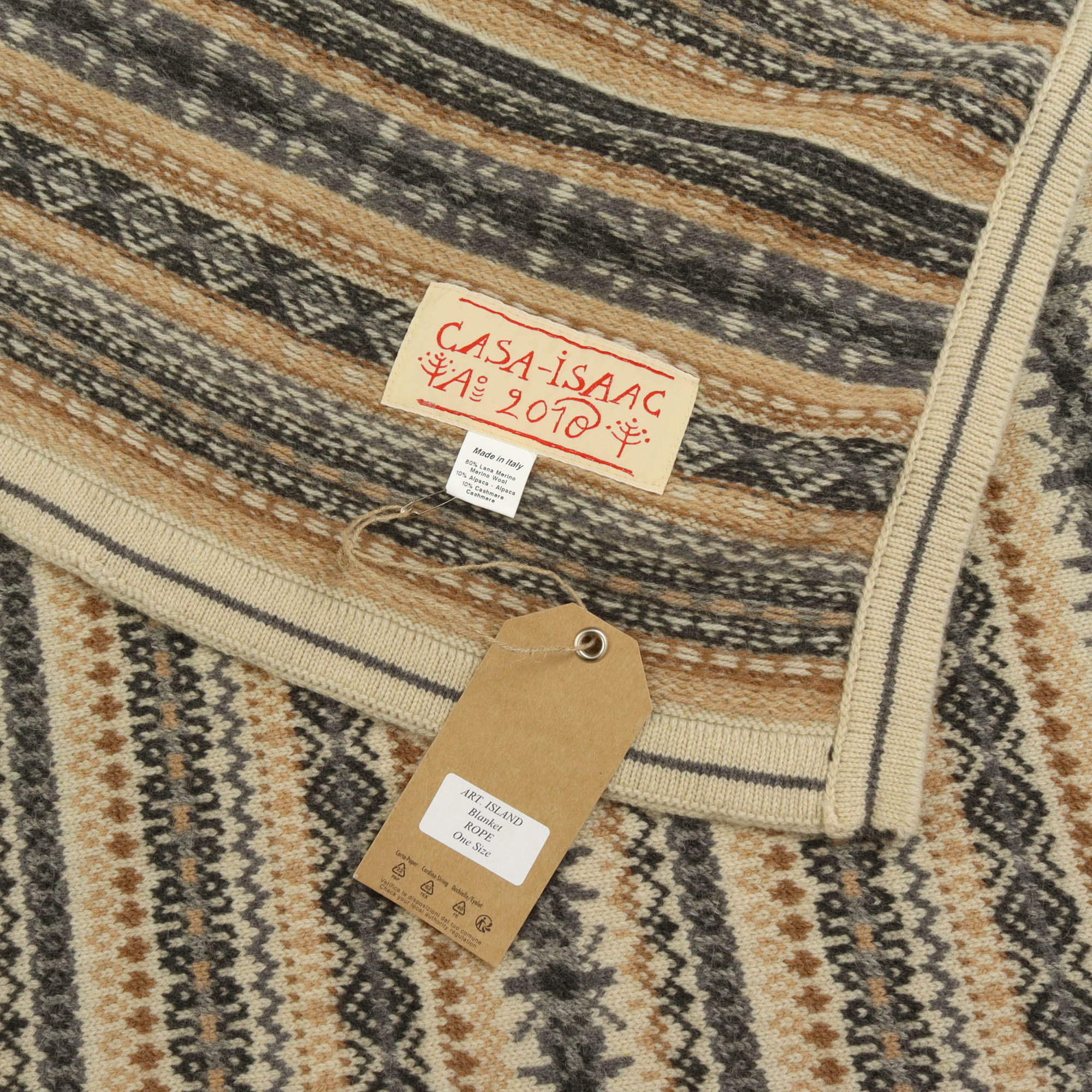 Island Knitted Blanket