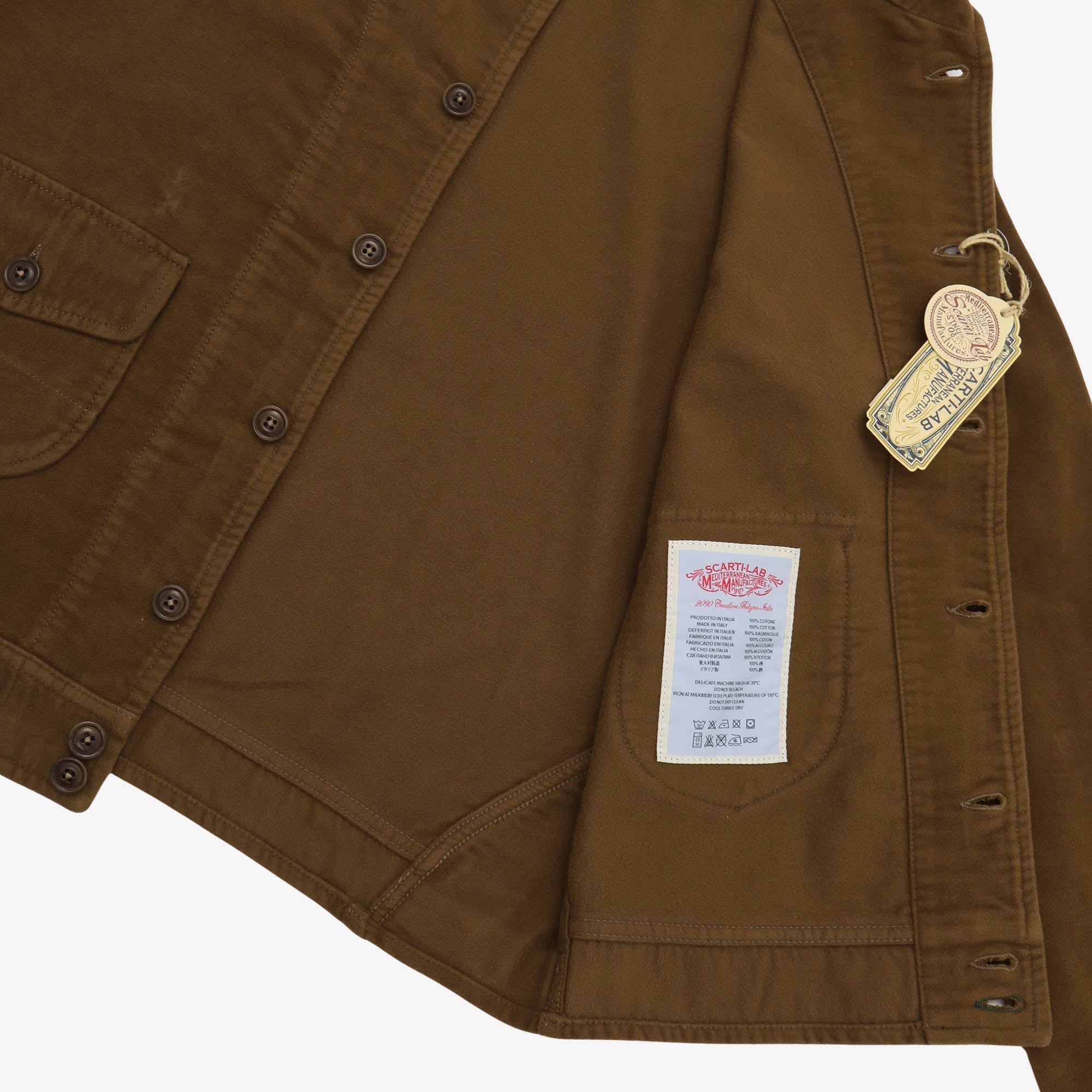707-SN802 Moleskin Cossack Jacket