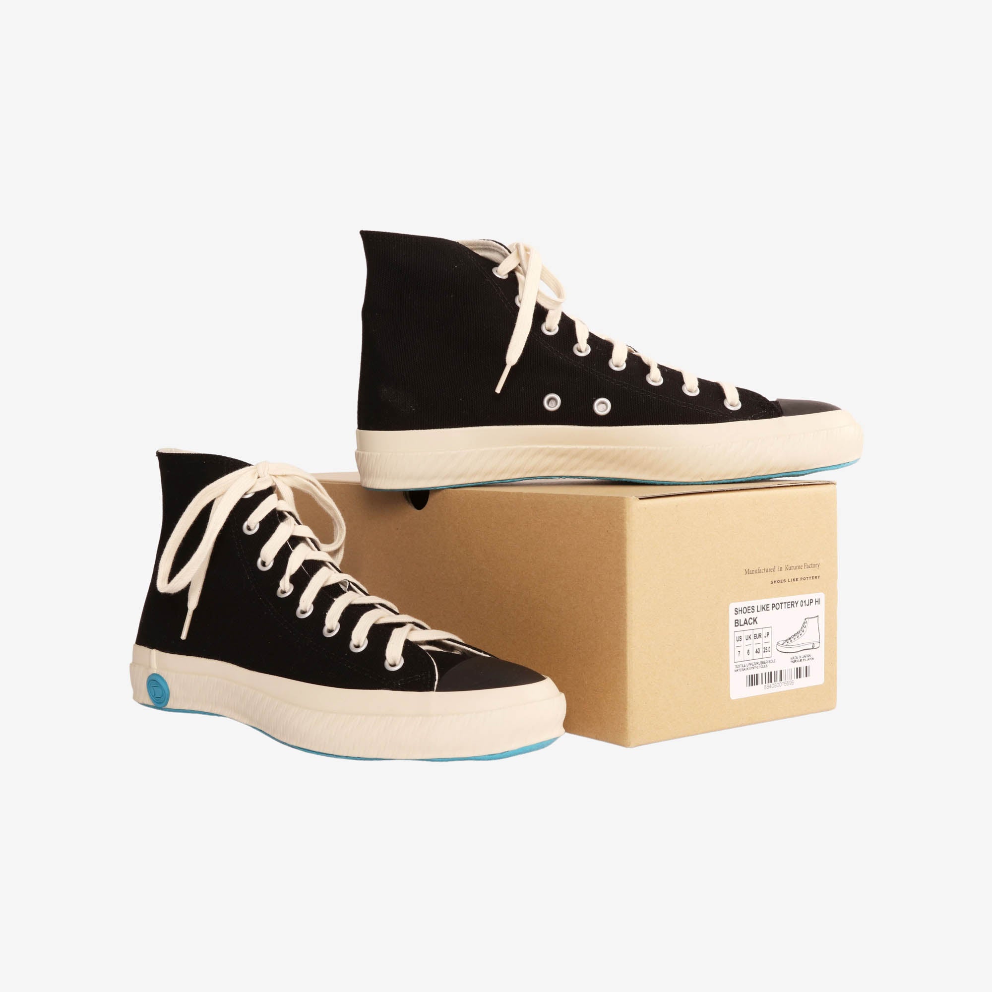 High Top Canvas Sneakers