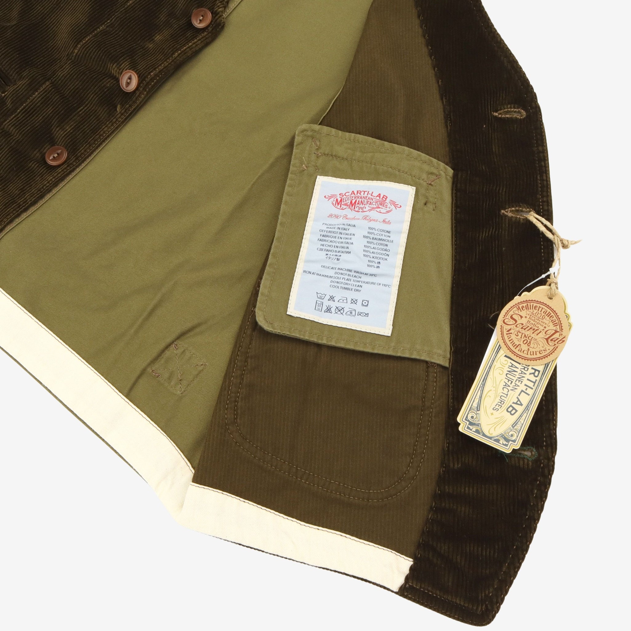 403 SN814 Corduroy Vest