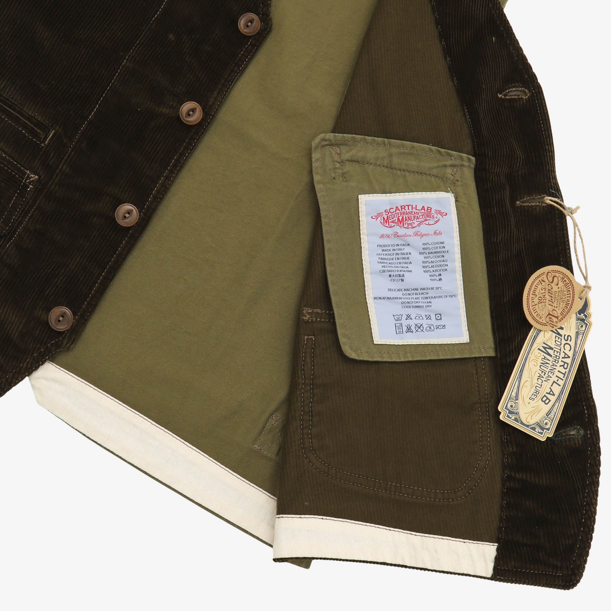 403-SN814 Corduroy Workwear Vest