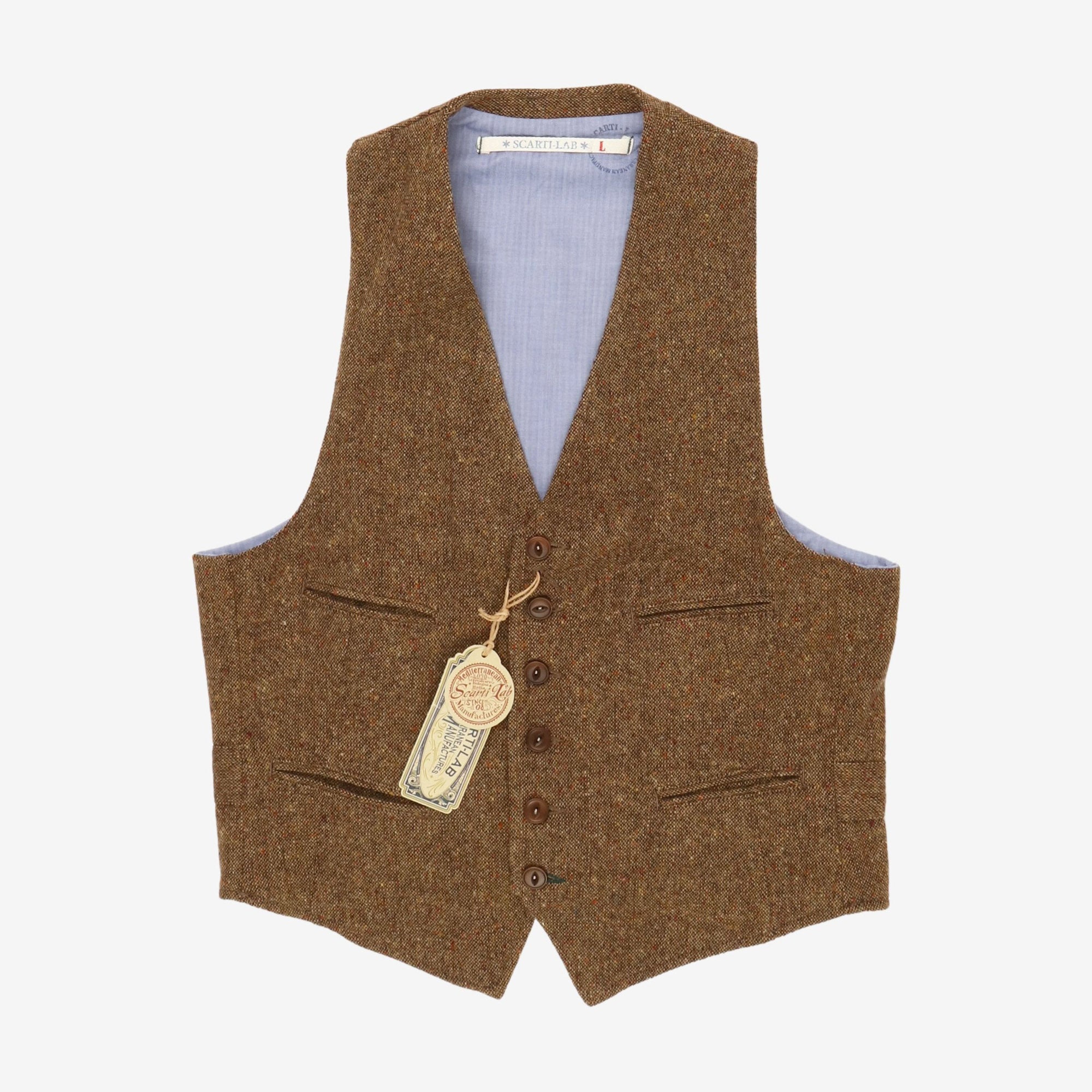 410 SE869 Workwear Tweed Vest