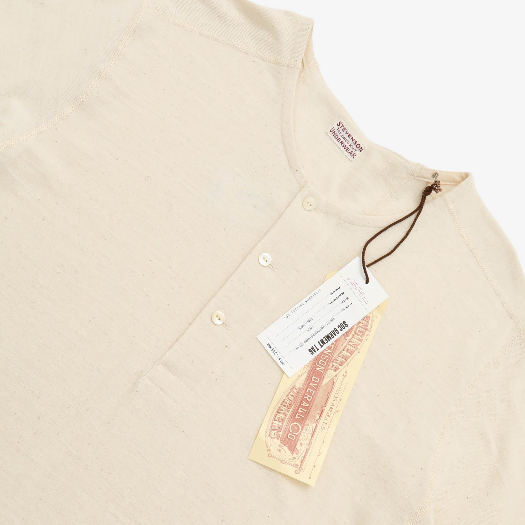 Side Flex Loopwheel Henley