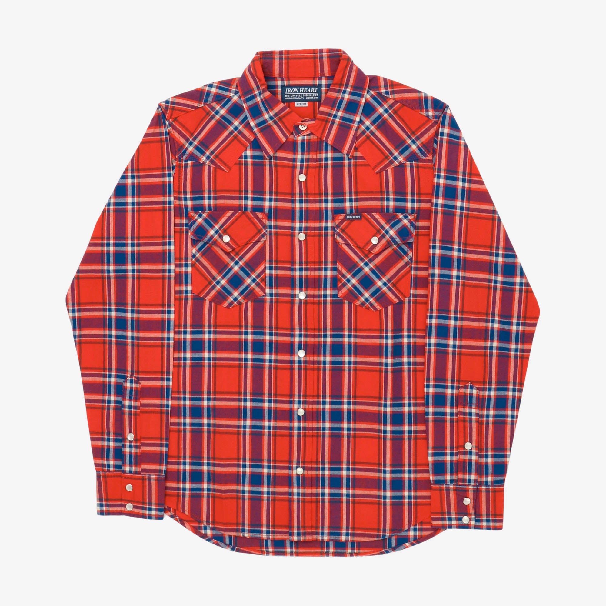 Madras Check Western Shirt