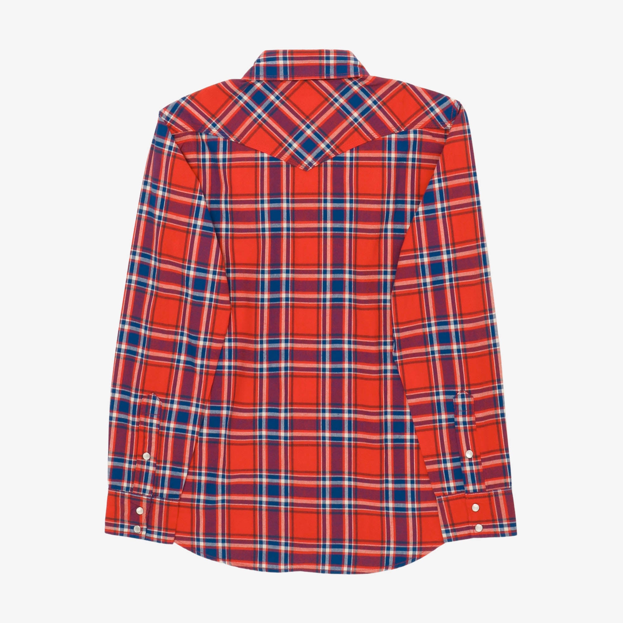 Madras Check Western Shirt