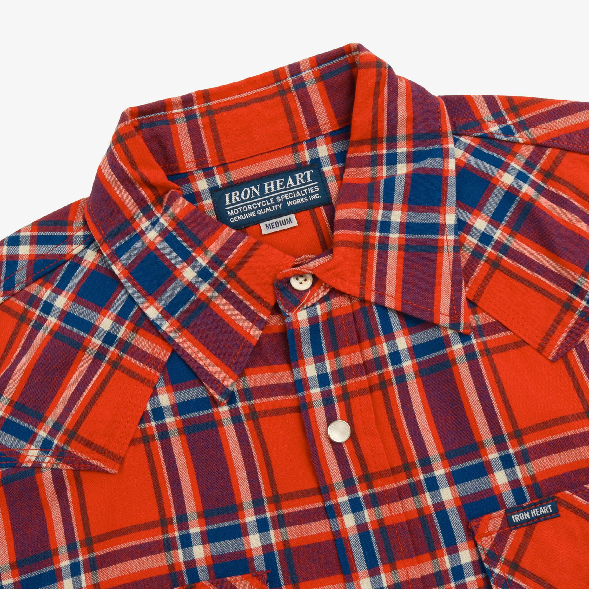 Madras Check Western Shirt