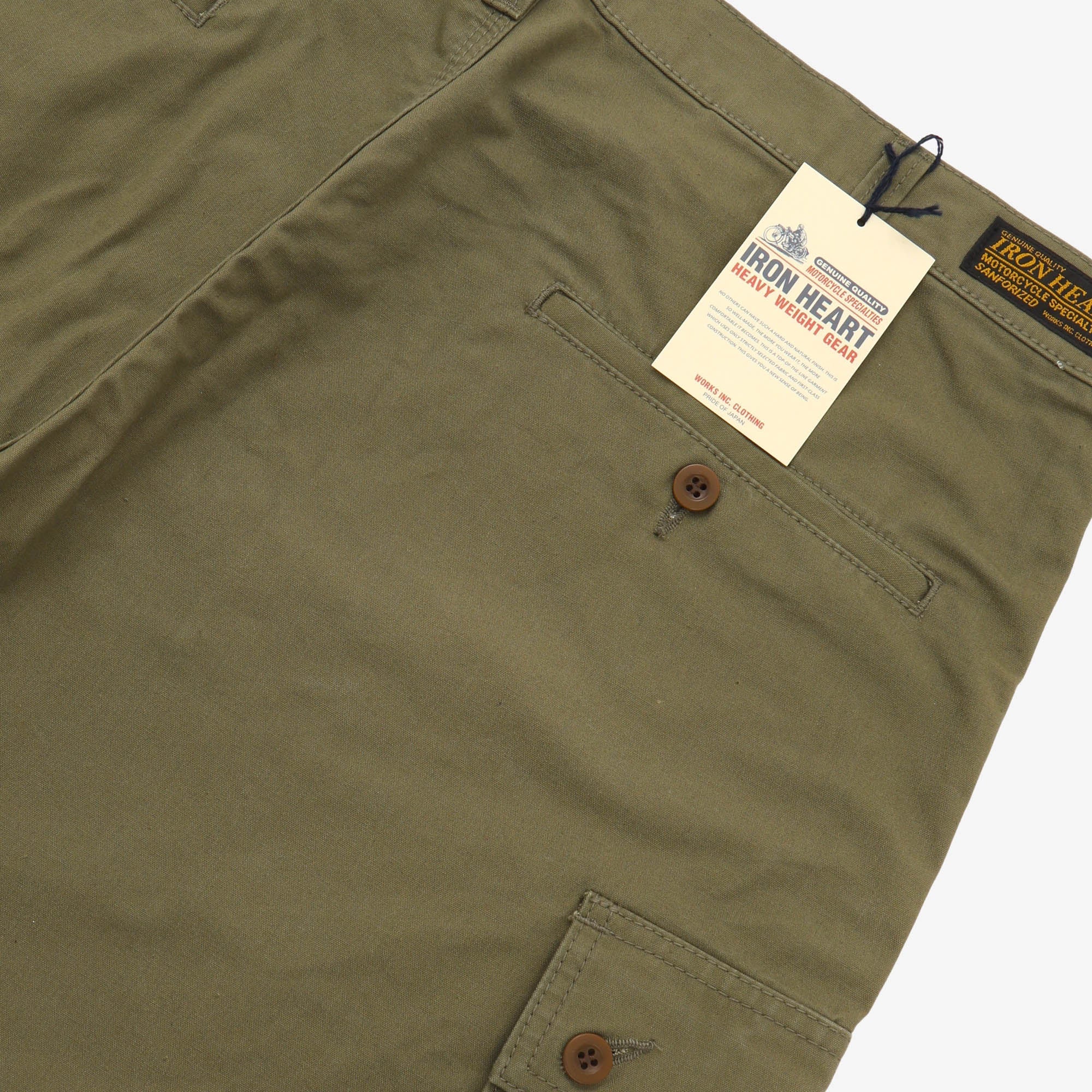 9oz Canvas Military Shorts (38W)
