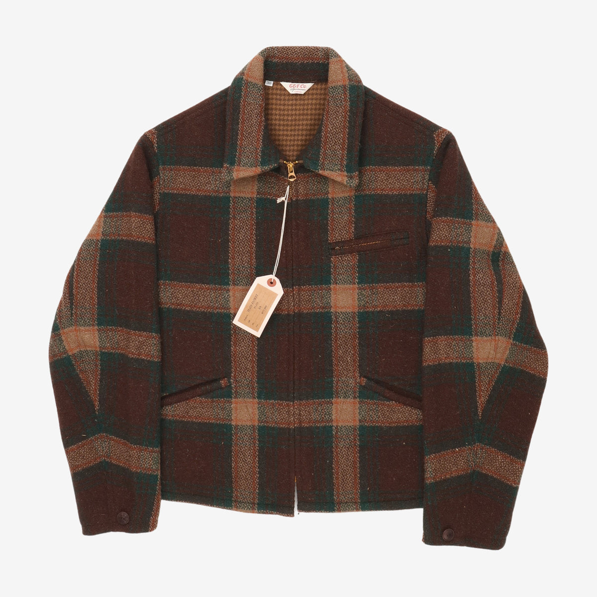 G&F Co Plaid Wool Jacket – Marrkt