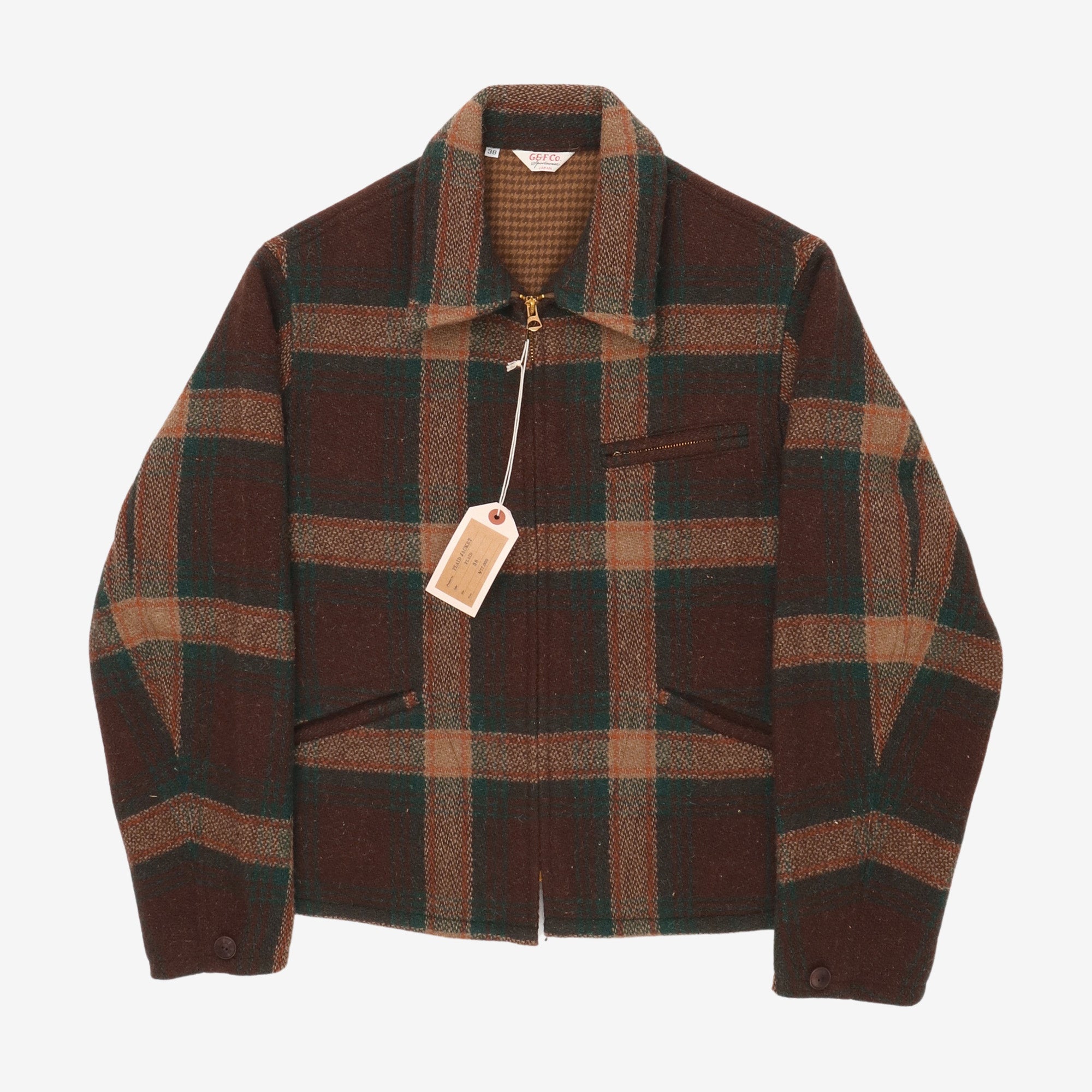 Plaid Wool Jacket