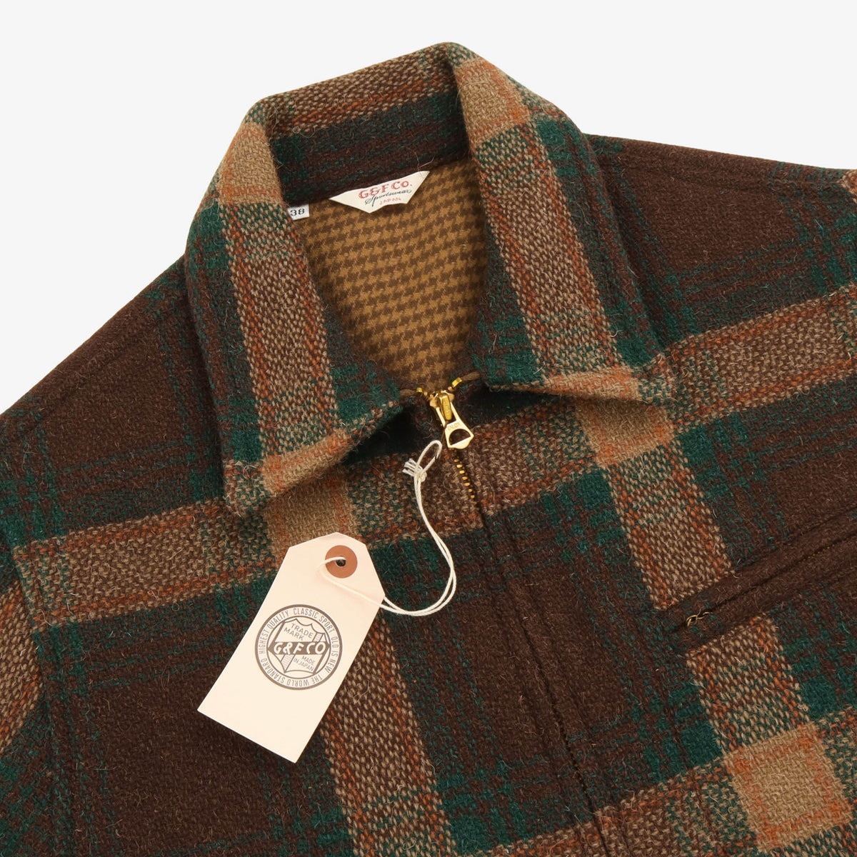 G&F Co Plaid Wool Jacket – Marrkt