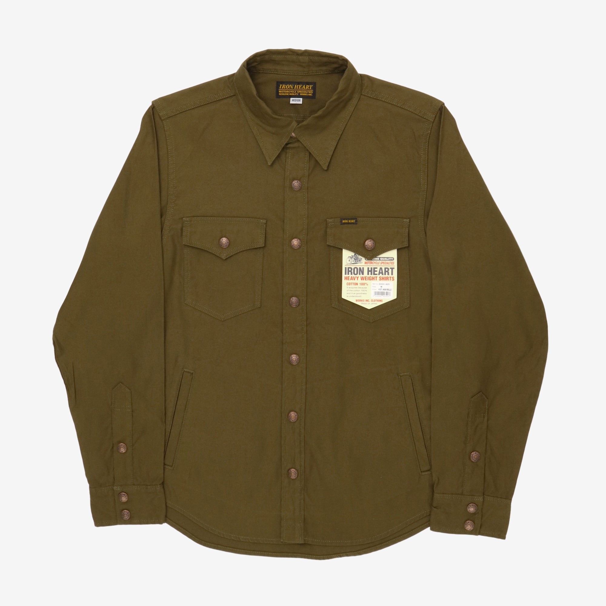 8oz Military Whipcord CPO Shirt