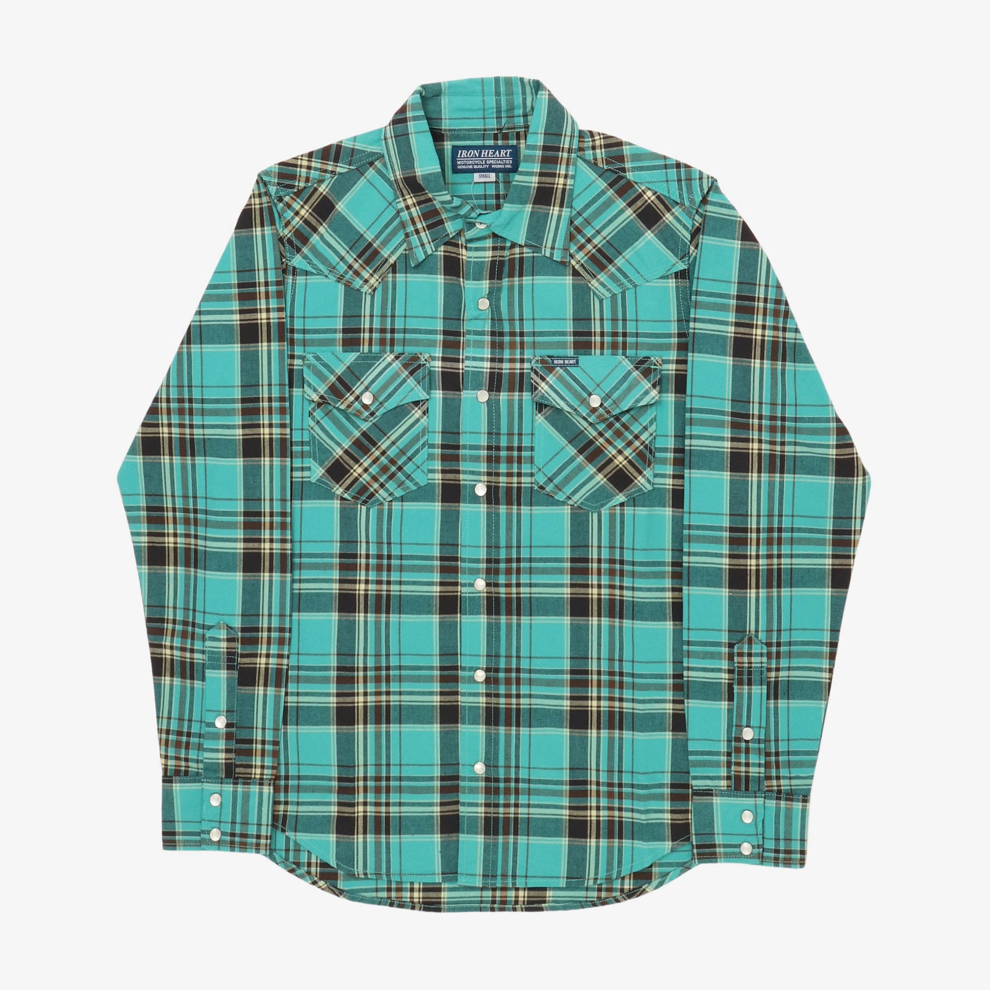 5oz Madras Check Western Shirt