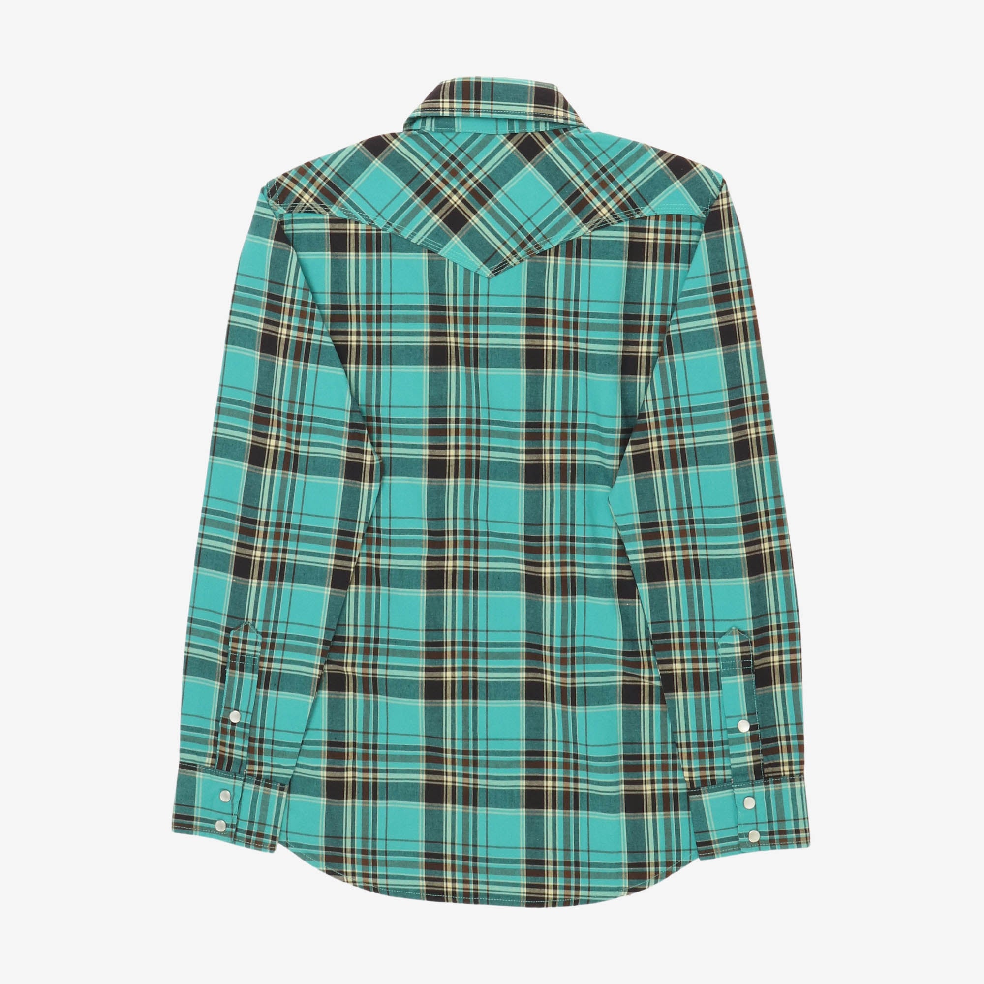 5oz Madras Check Western Shirt