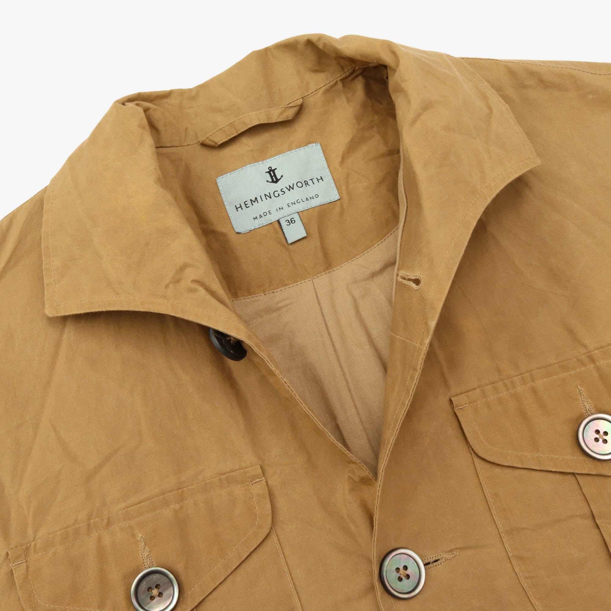 Waxed Safari Jacket