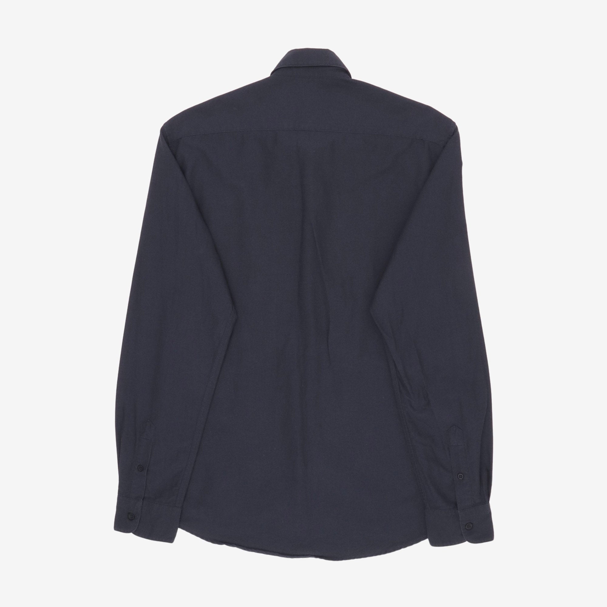 Spread Collar Poplin Shirt