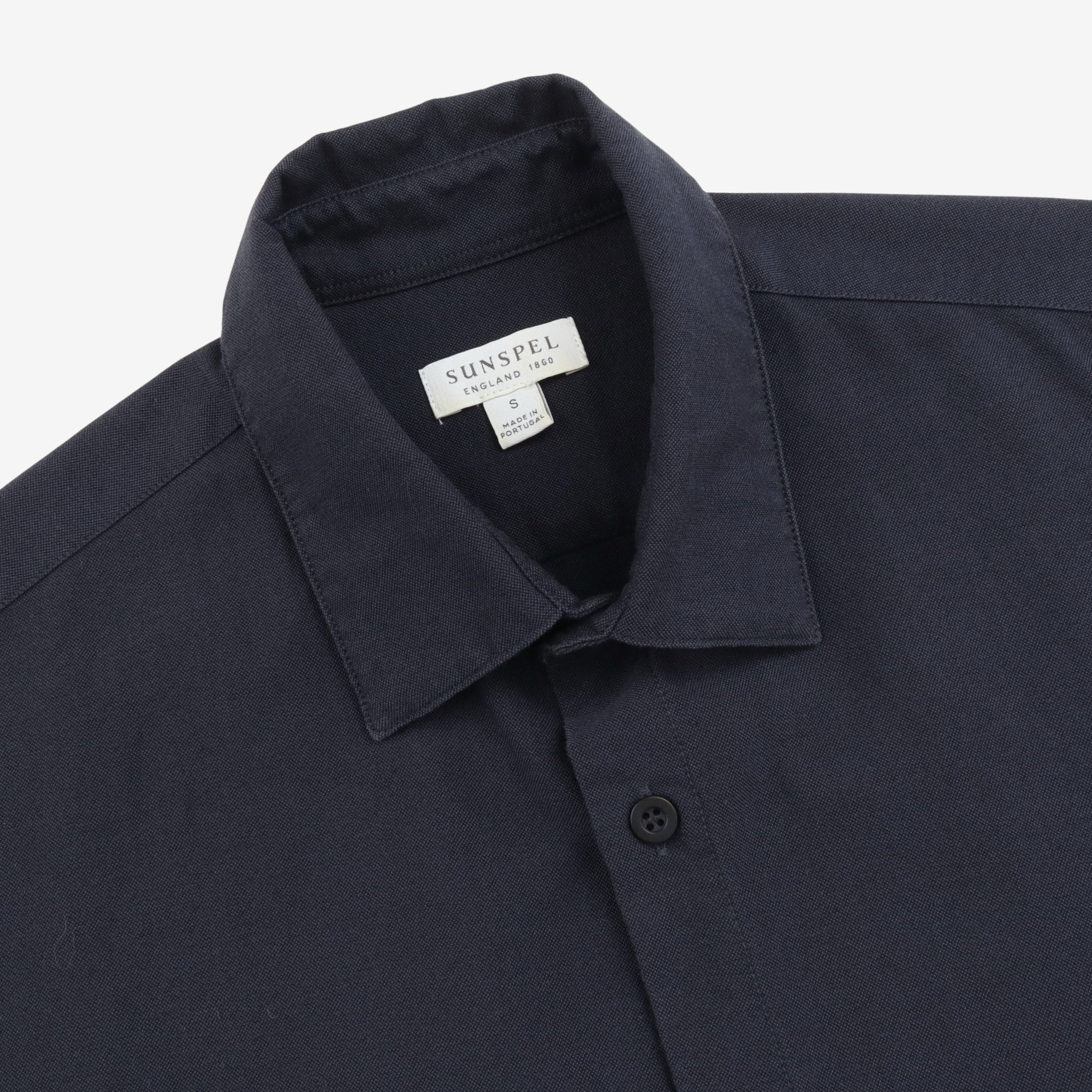 Spread Collar Poplin Shirt
