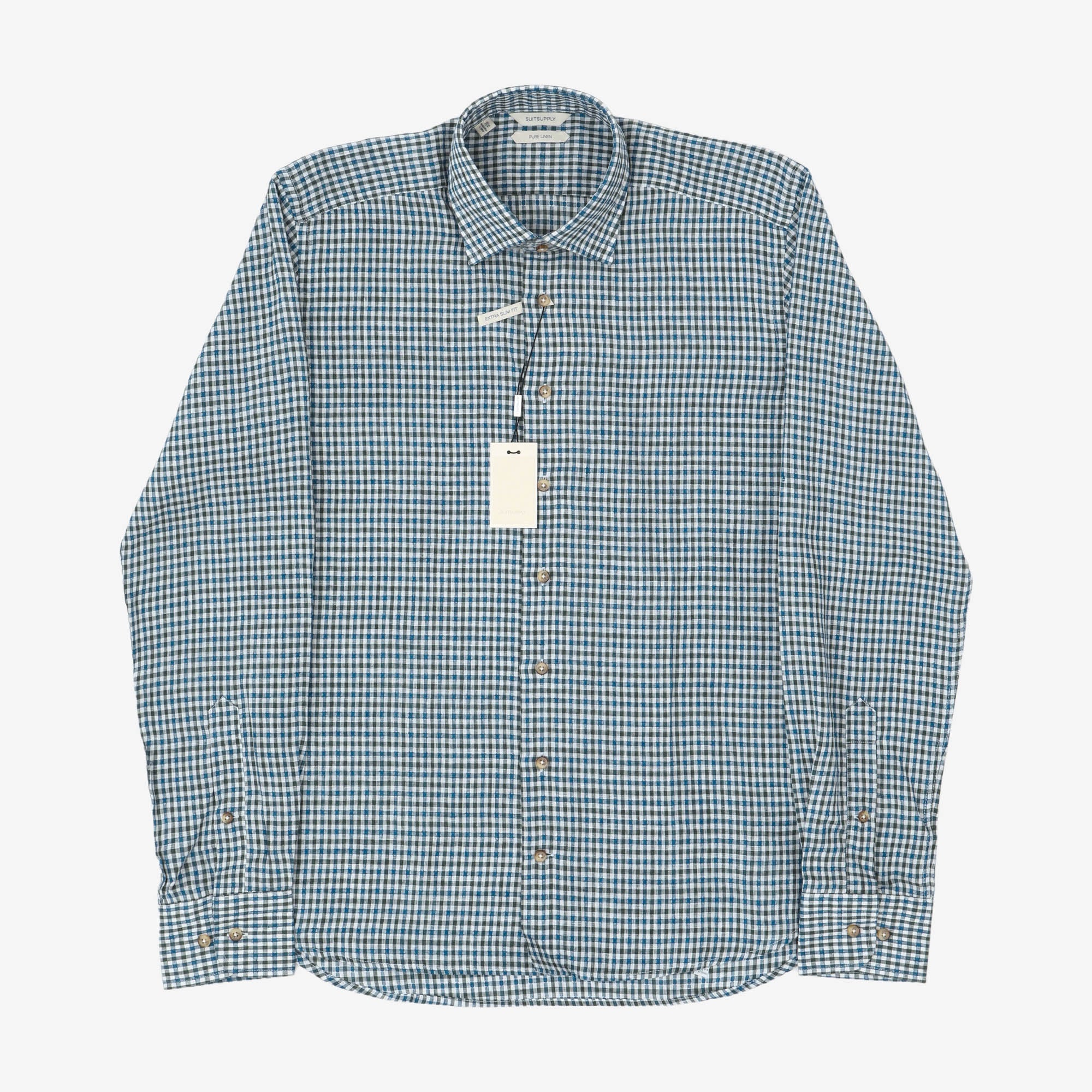 Linen Check Shirt