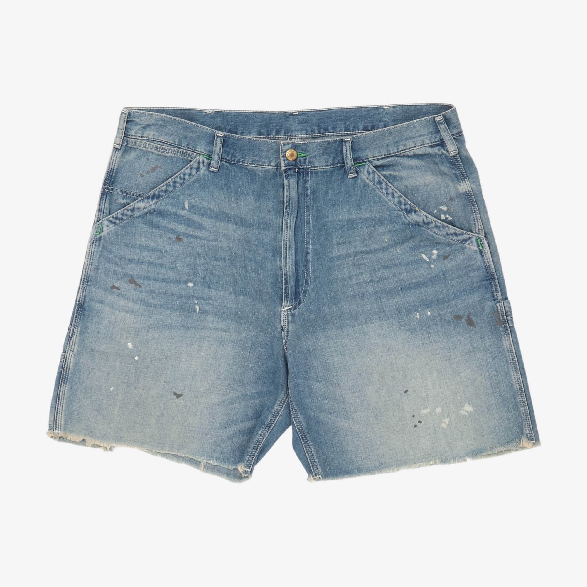 Dungaree Fit Denim Shorts (36W)