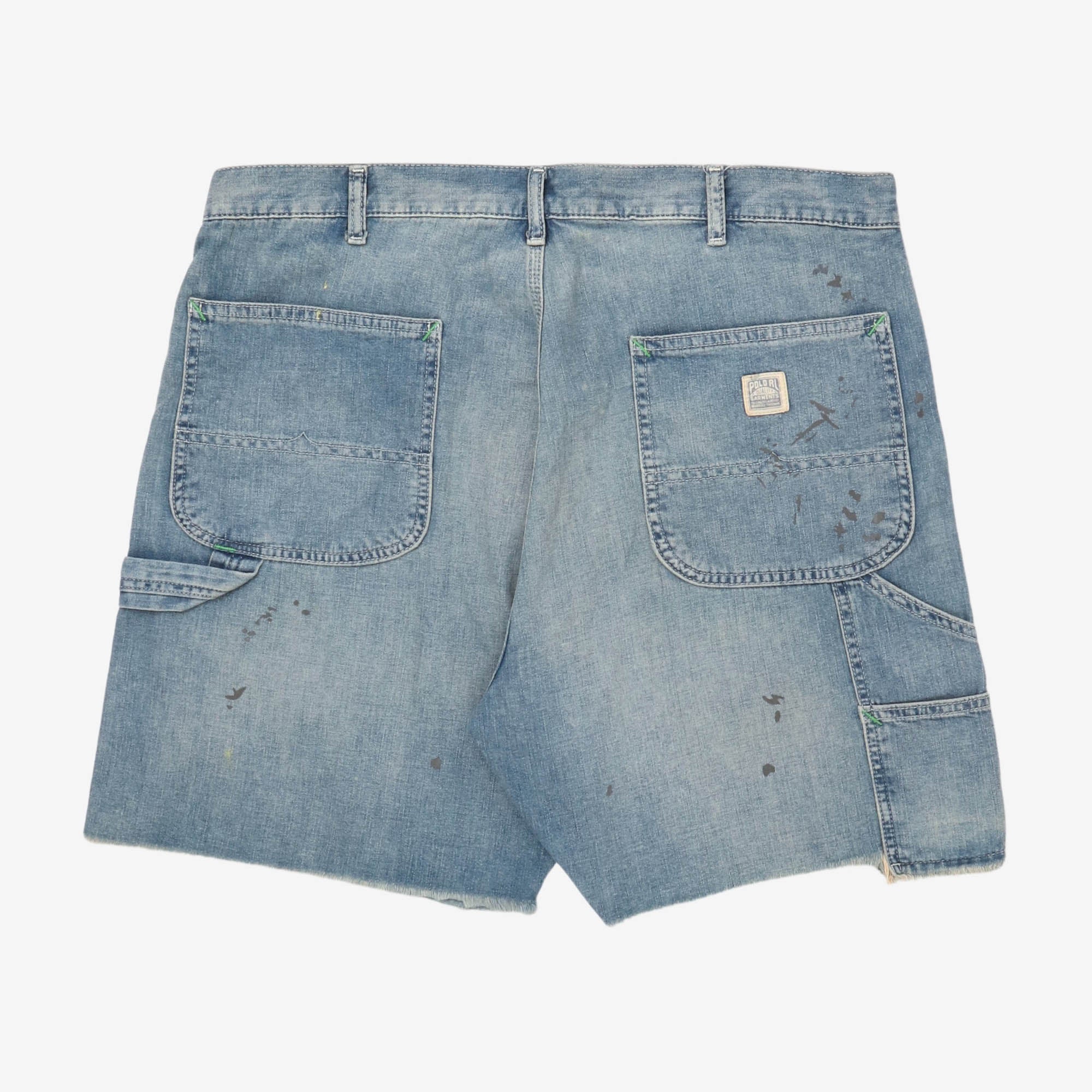 Dungaree Fit Denim Shorts (36W)