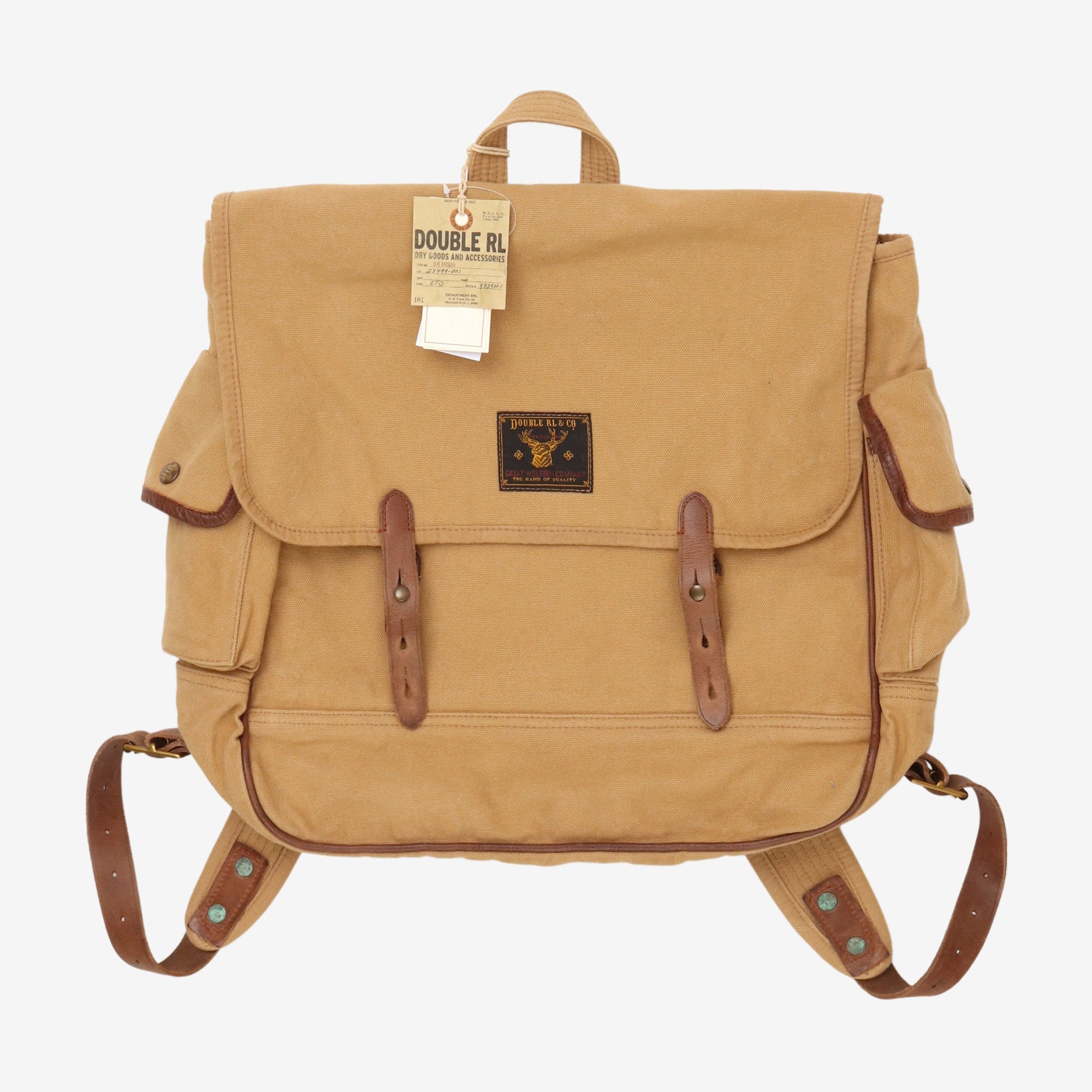 Spring Seas Canvas Backpack