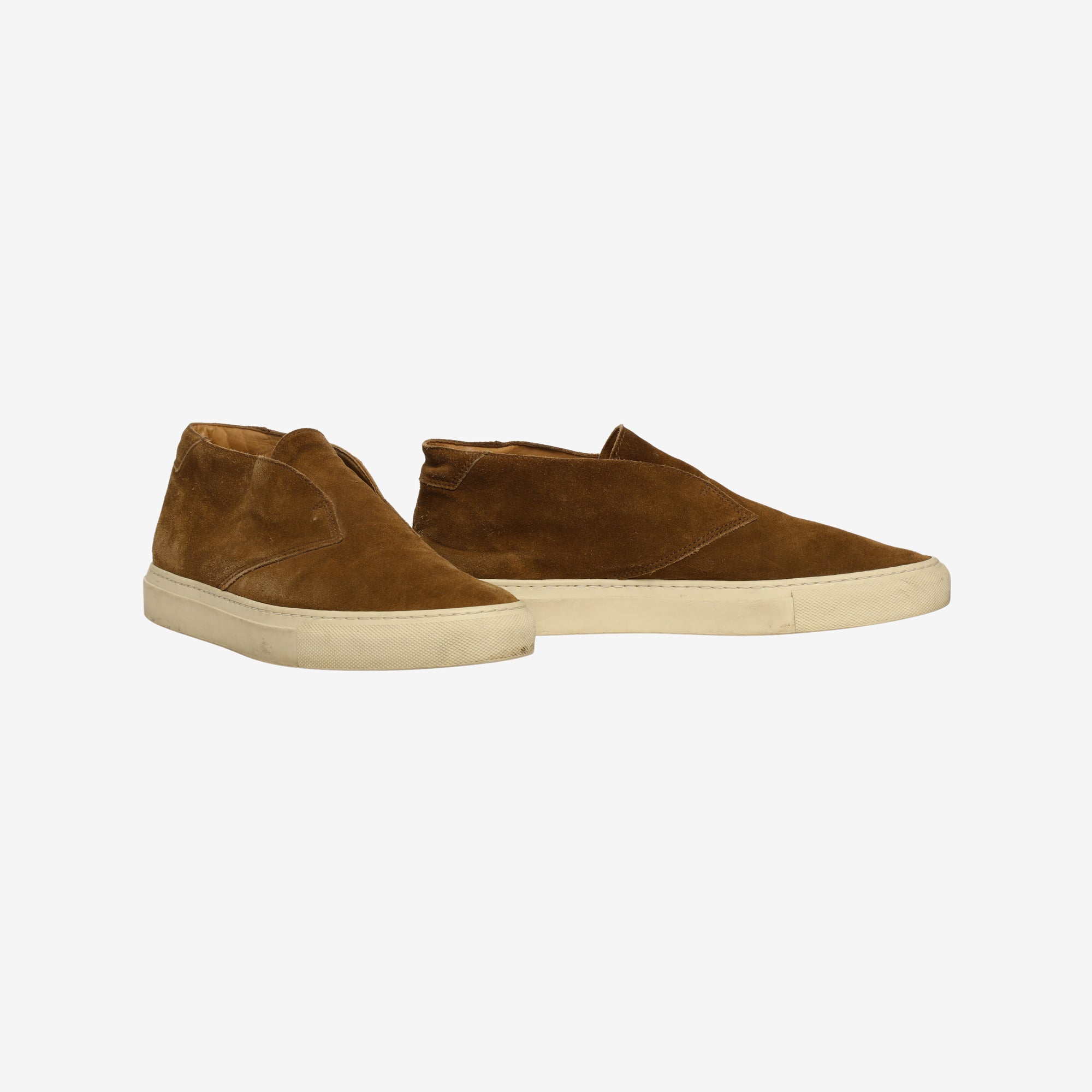 Suede Slip On Sneakers