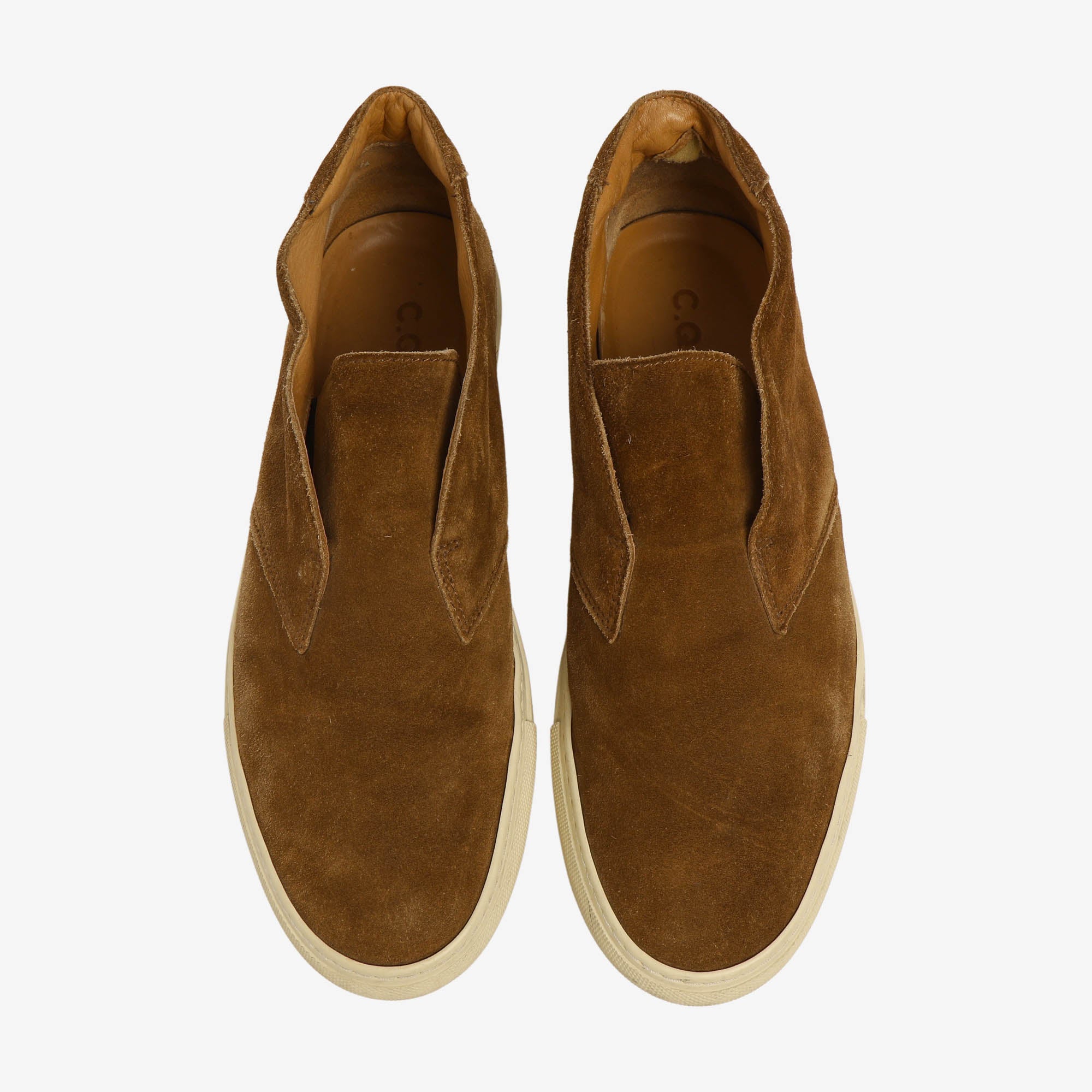 Suede Slip On Sneakers