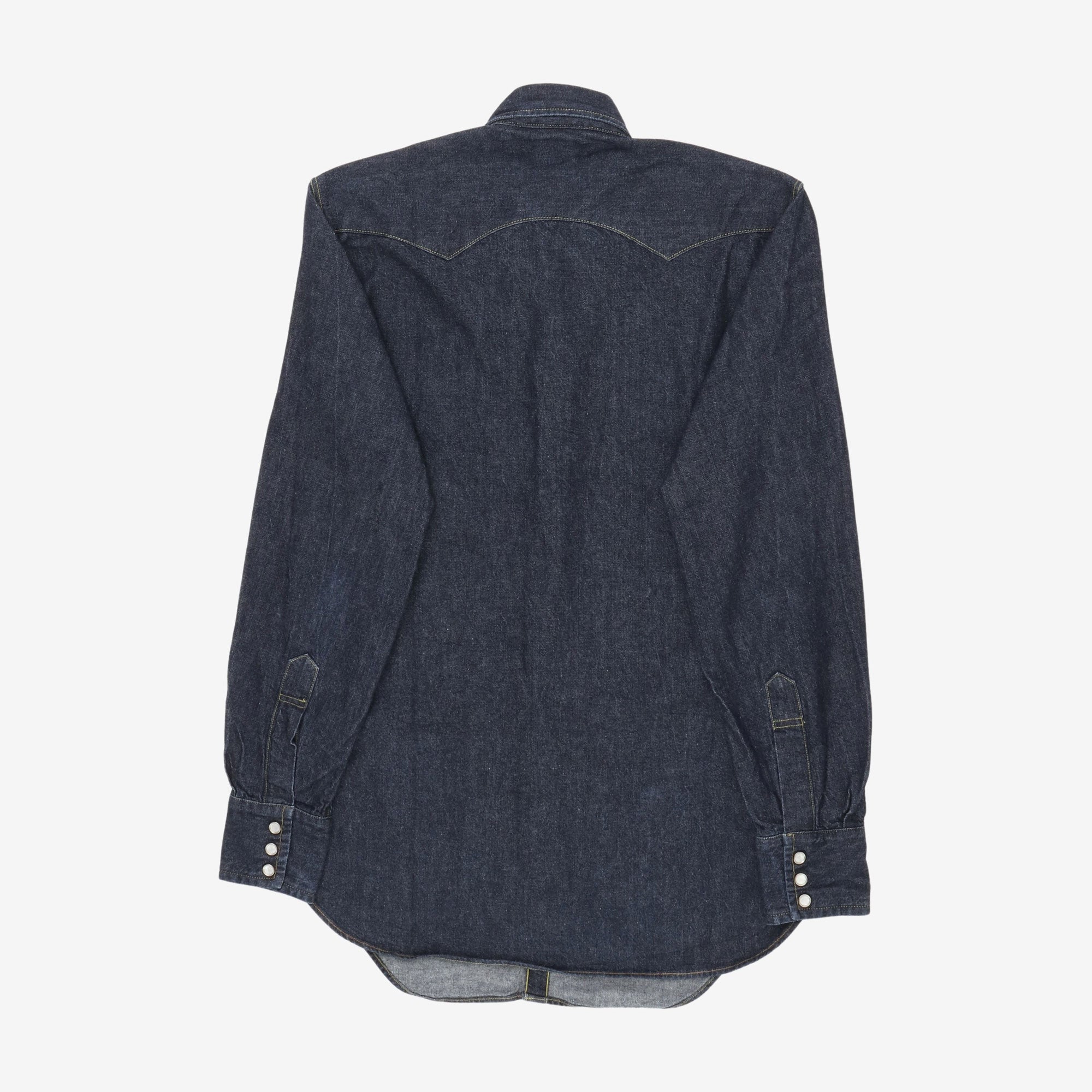 Sawtooth Denim Western Shirt