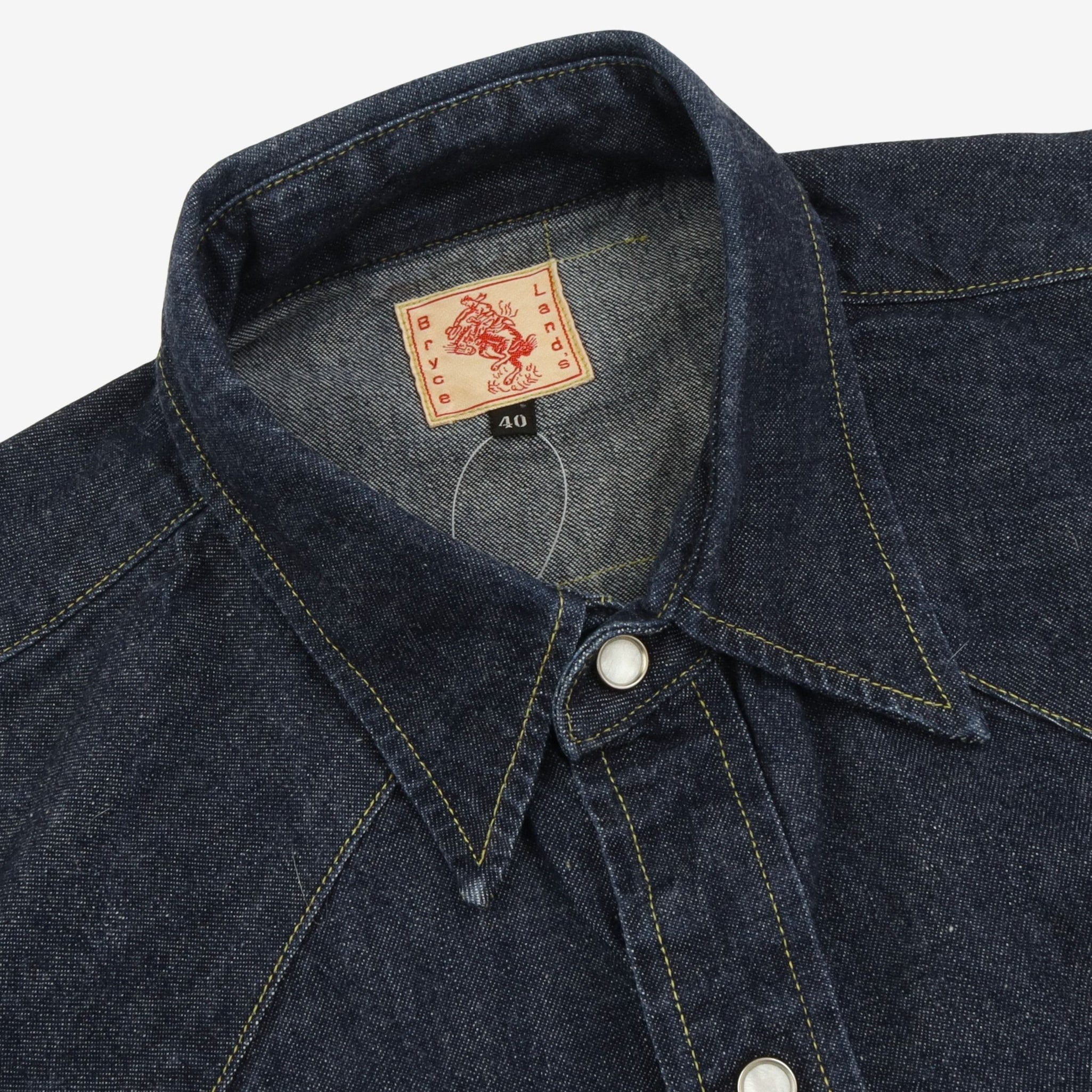 Sawtooth Denim Western Shirt