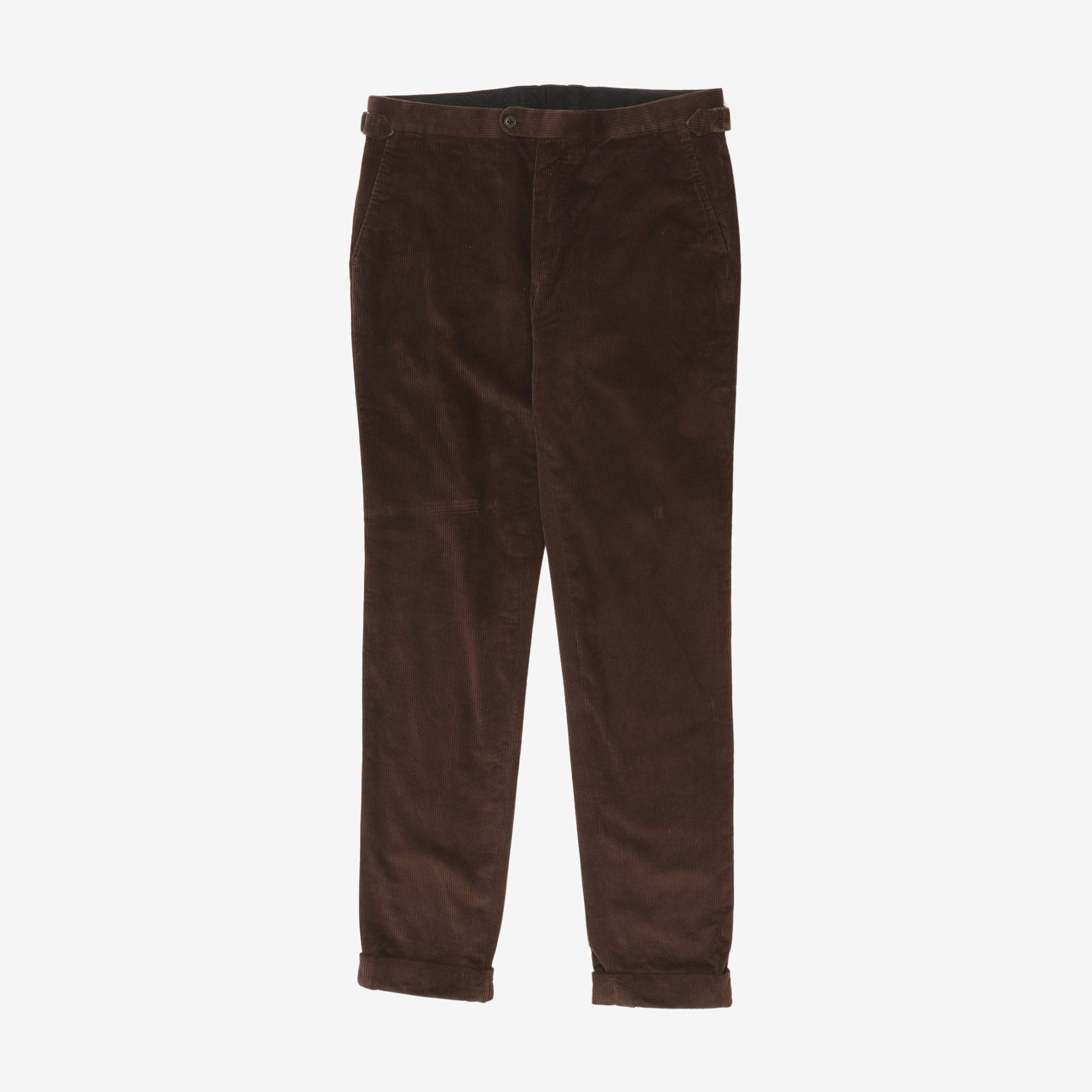 Slim Fit Corduroy Trousers (34W X 33L)
