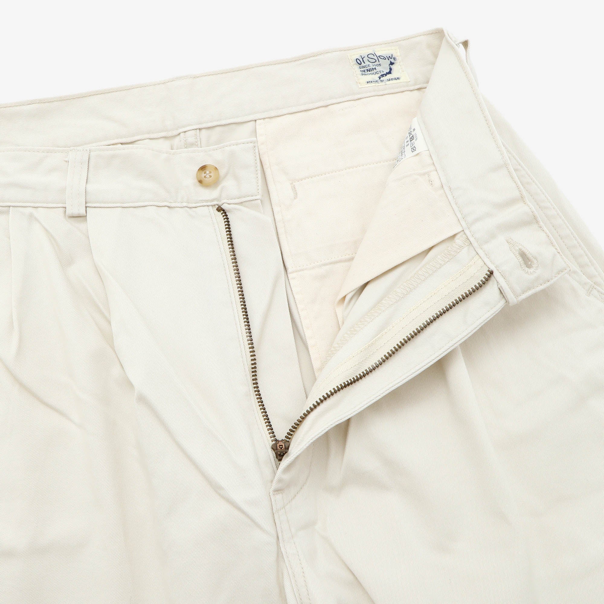 Double Pleated Straight Leg Trousers (31W X 28L)