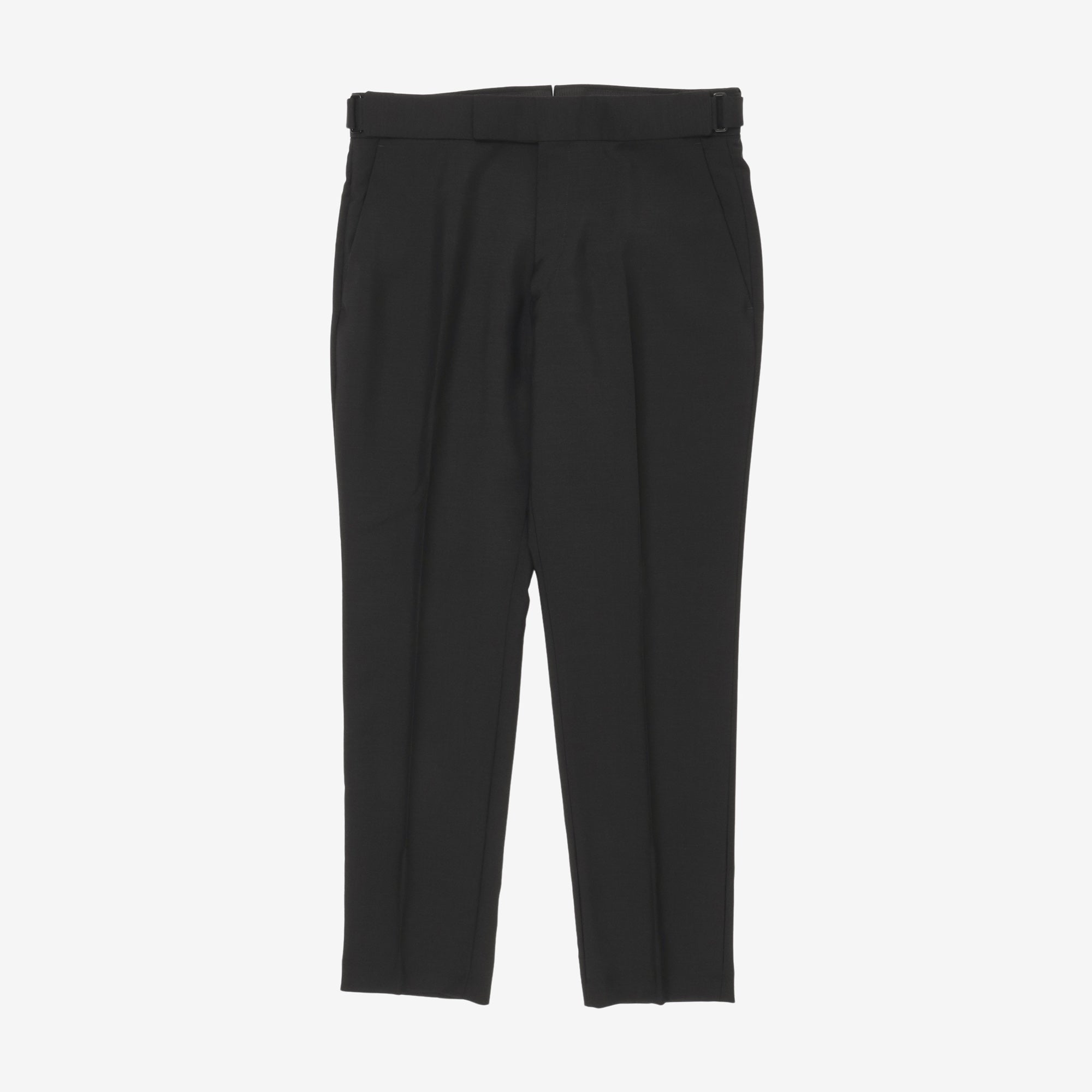 Mohair Pleated Trousers (36W X 31L)