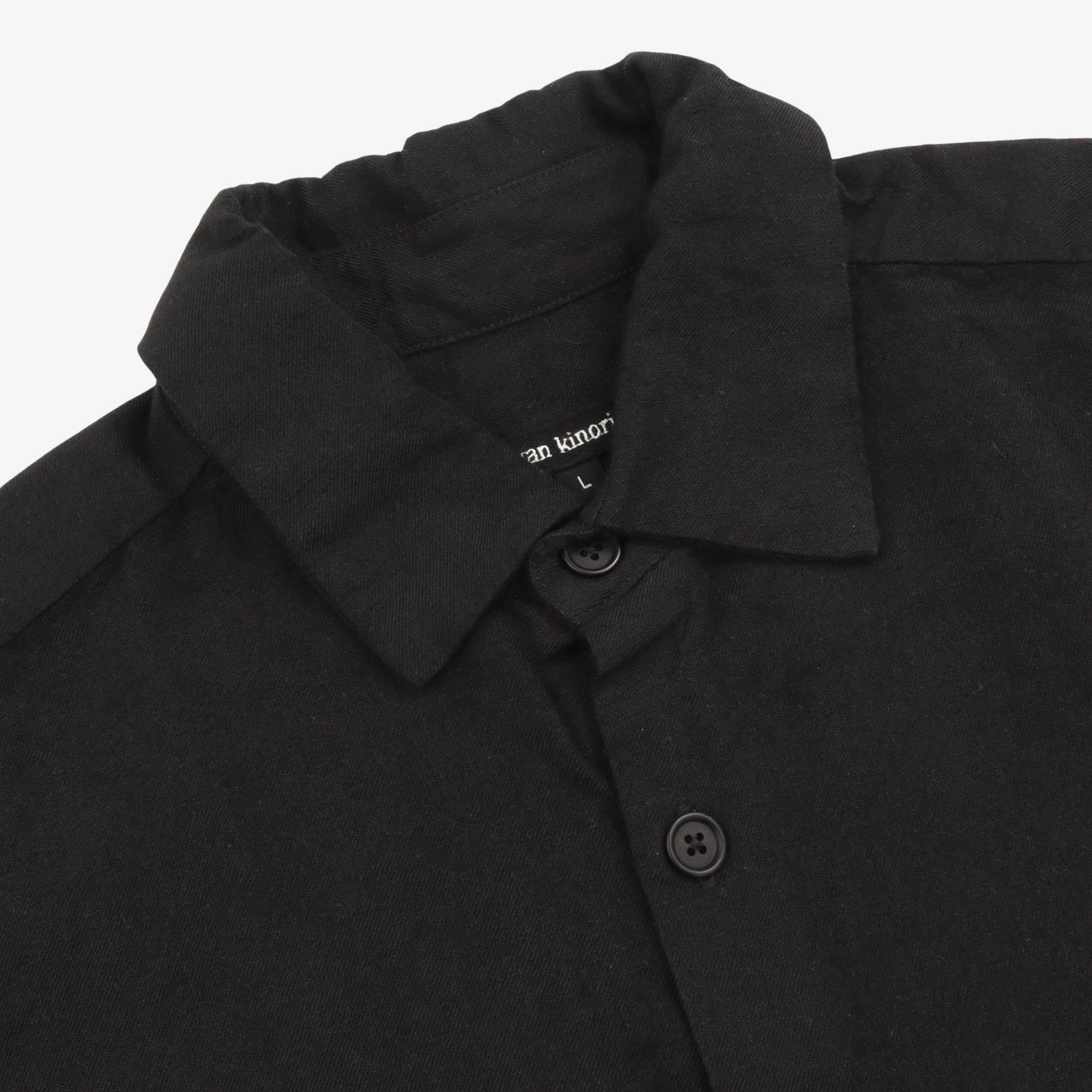 Linen Wool Blend Shirt