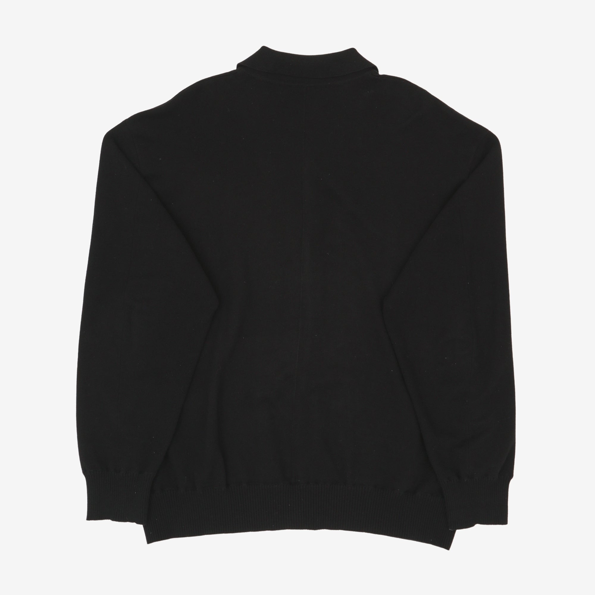 Smooth Knit Collared Cardigan