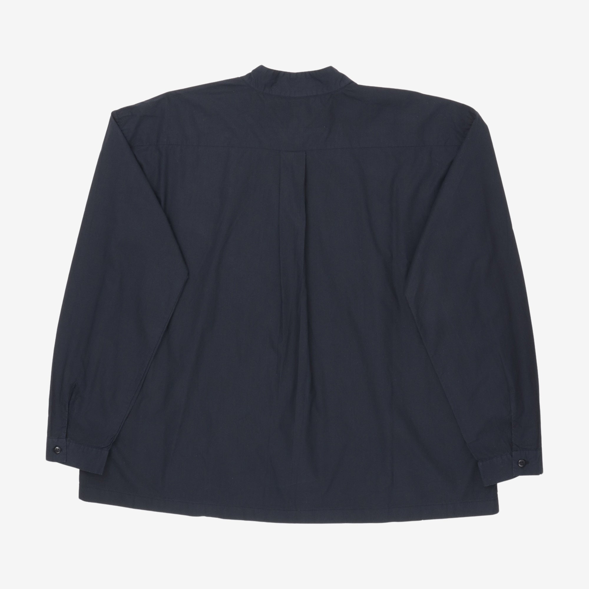 Band Collar Pocket Shirt
