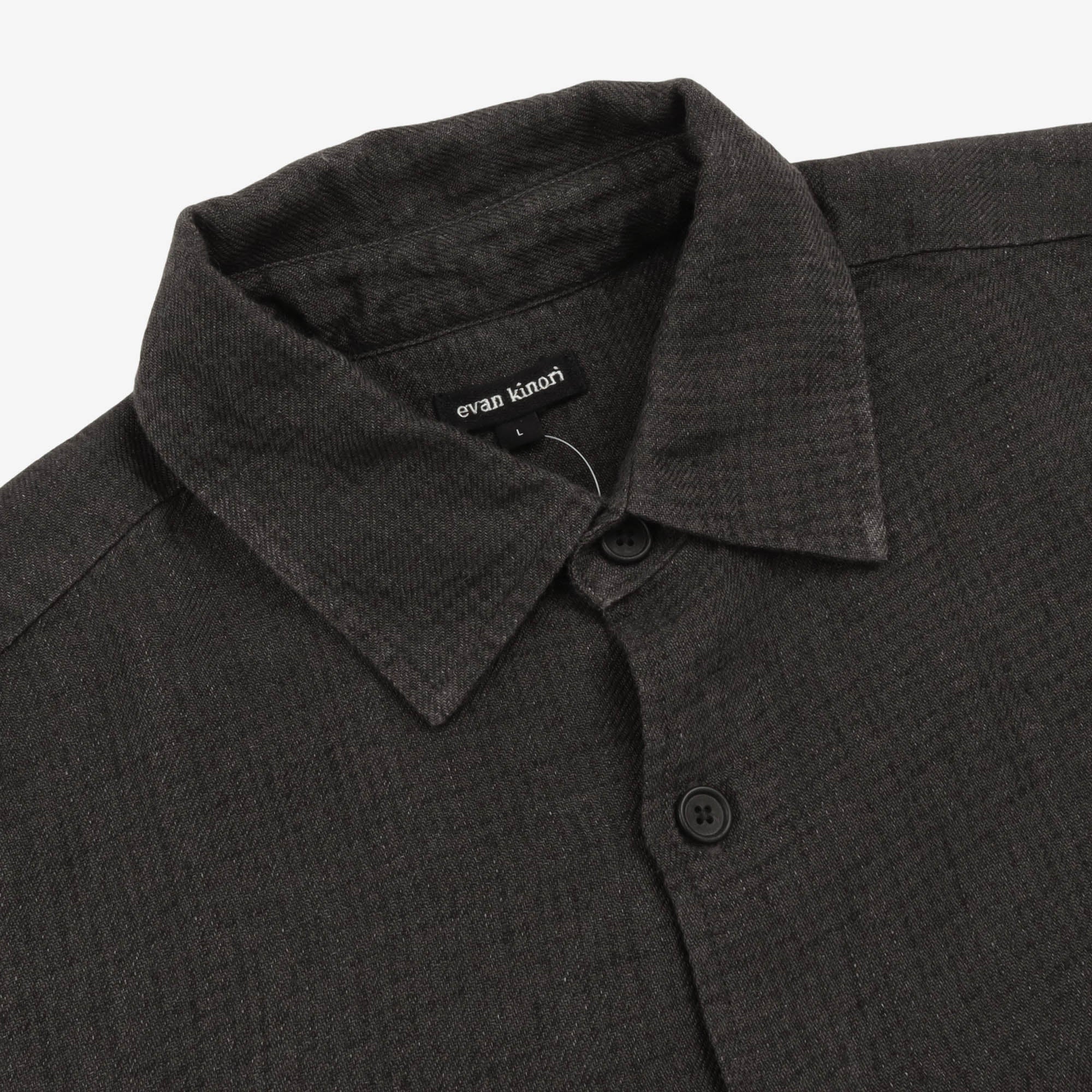 Linen Blend Two Pocket Shirt