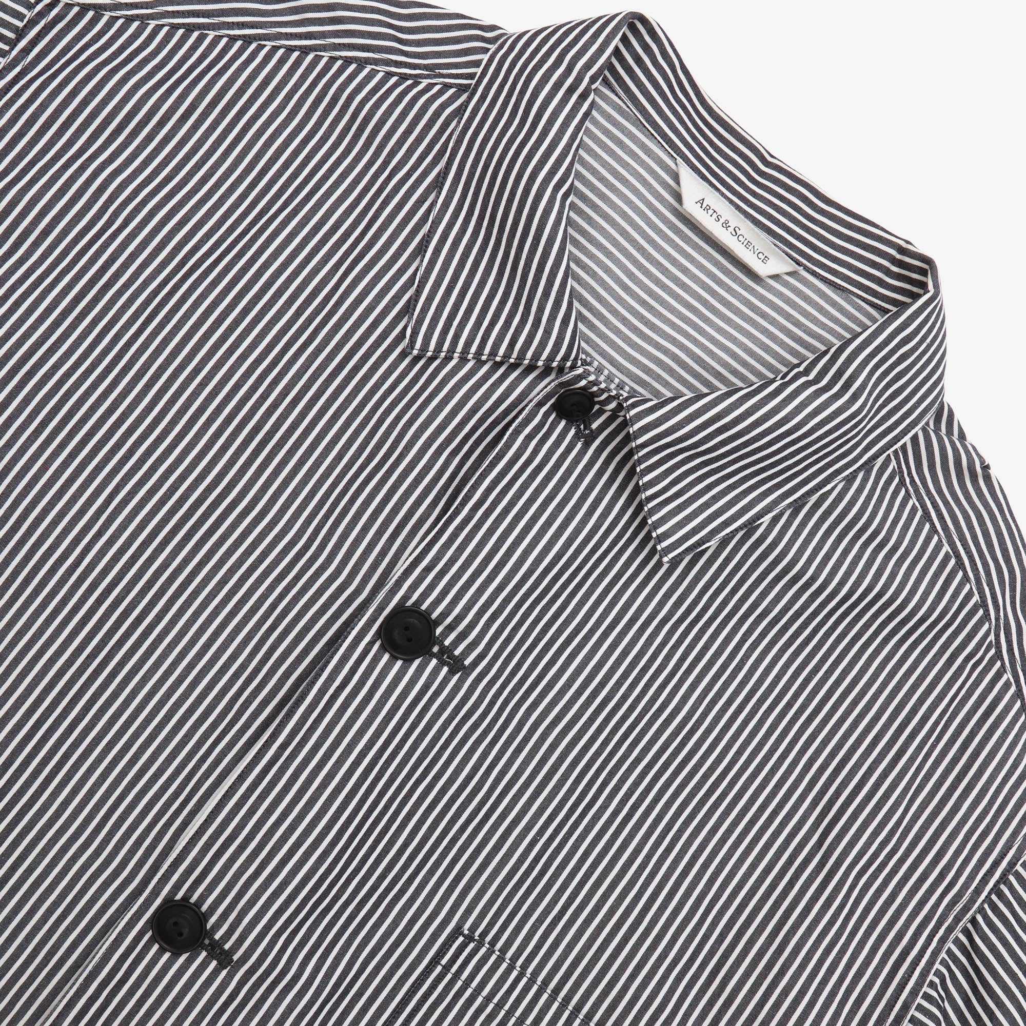 Fine Stripe Chore Jacket