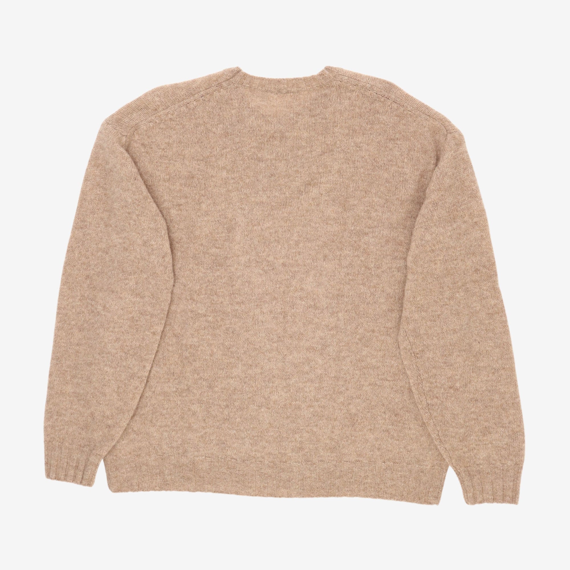 Shetland Wool Cashmere Sweater